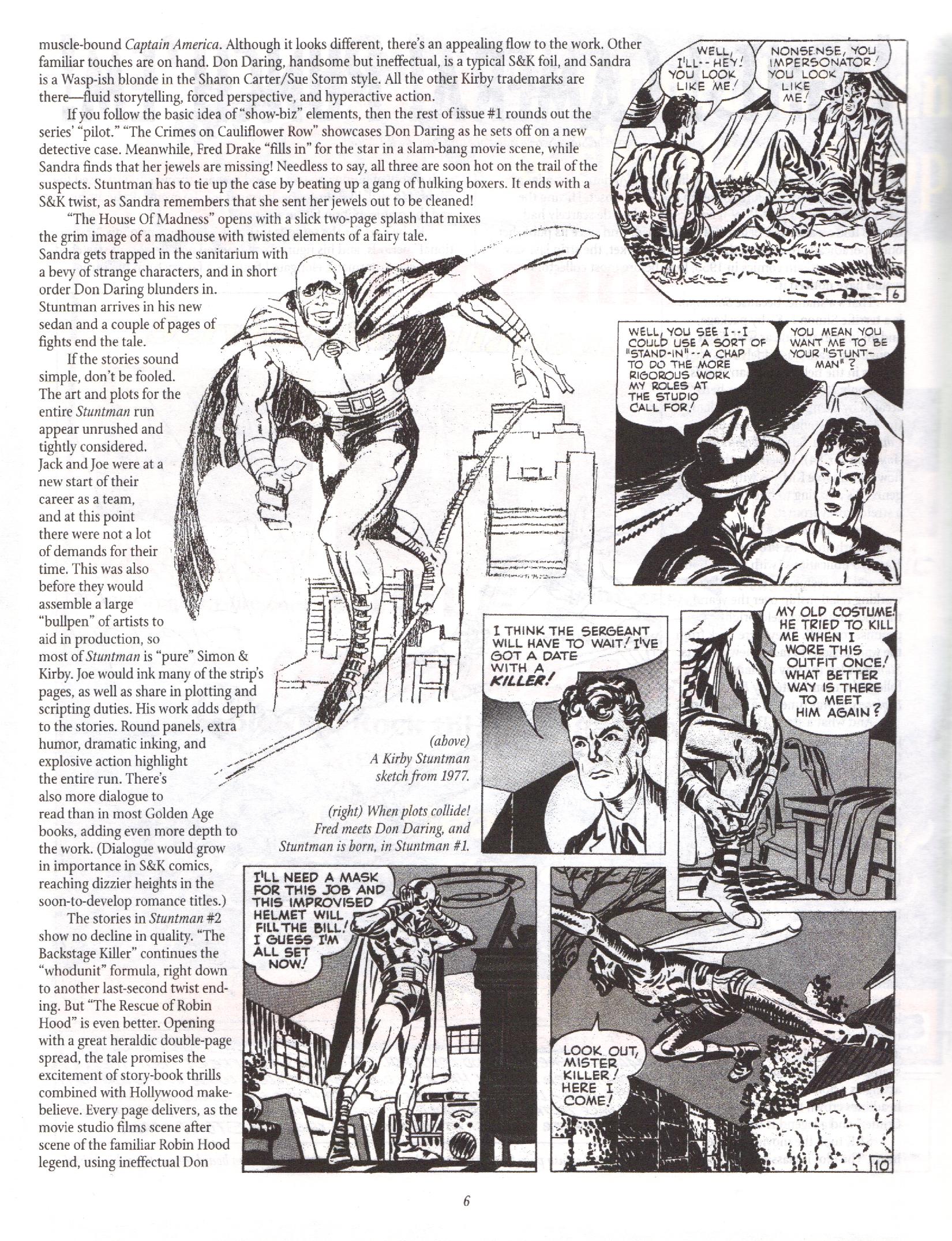 Read online The Jack Kirby Collector comic -  Issue #11 - 6