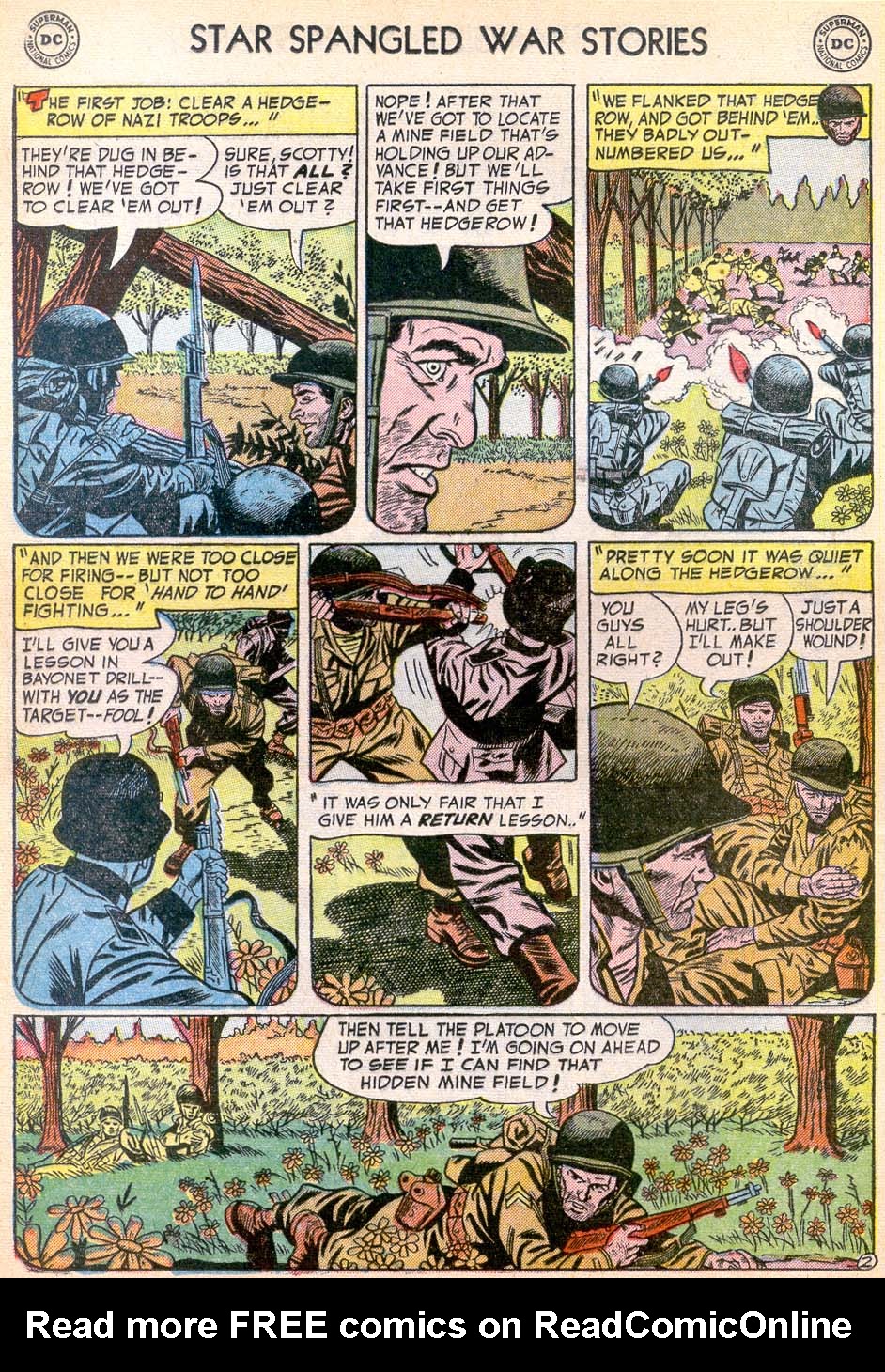 Read online Star Spangled War Stories (1952) comic -  Issue #18 - 12