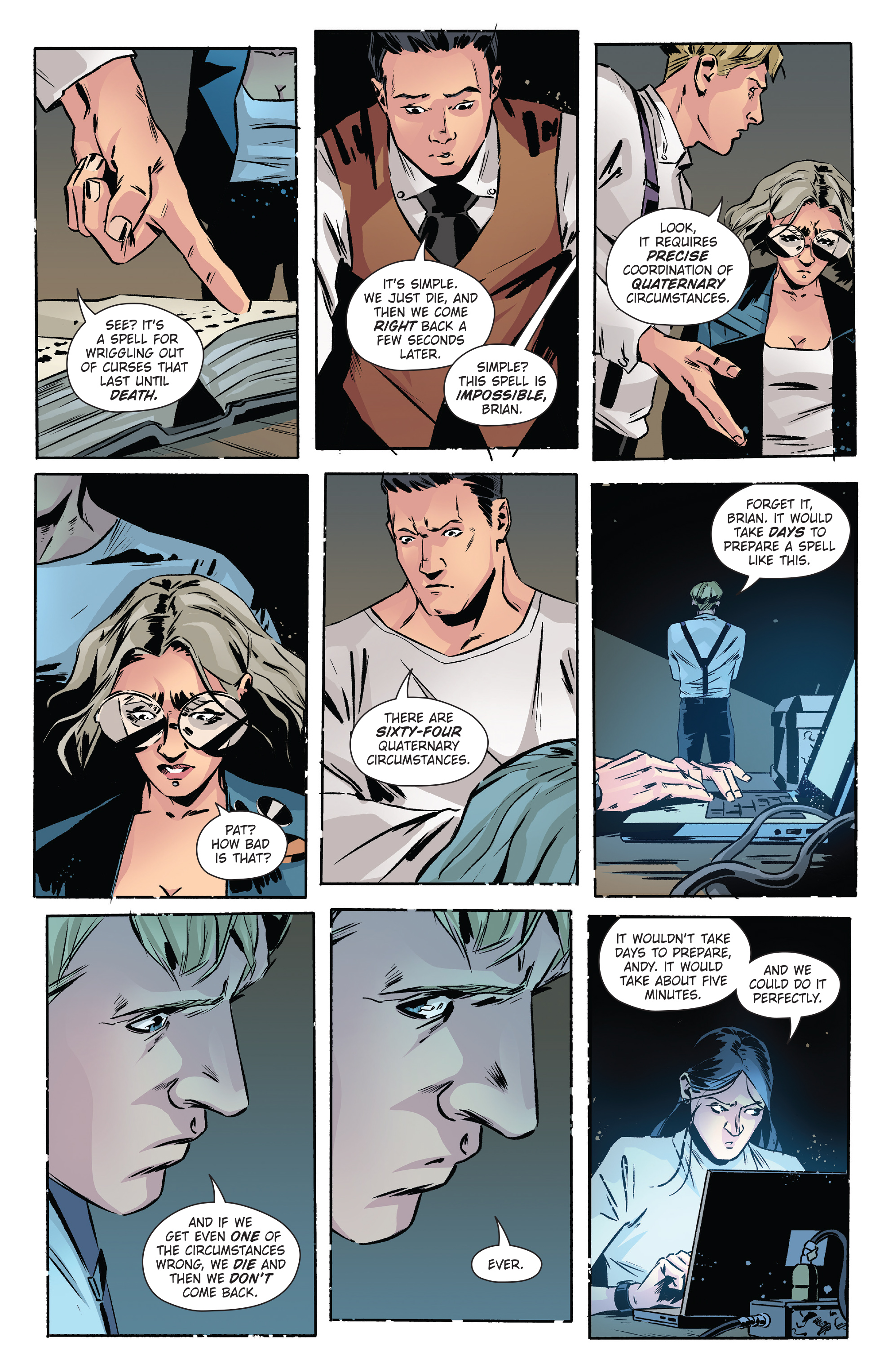 Read online The Magicians comic -  Issue #5 - 9