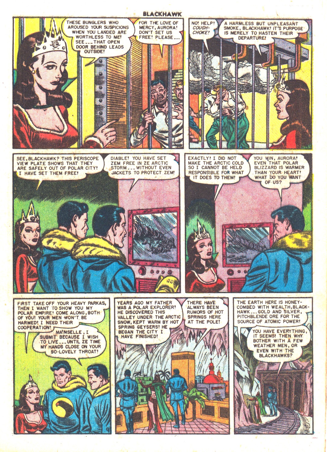 Read online Blackhawk (1957) comic -  Issue #37 - 11