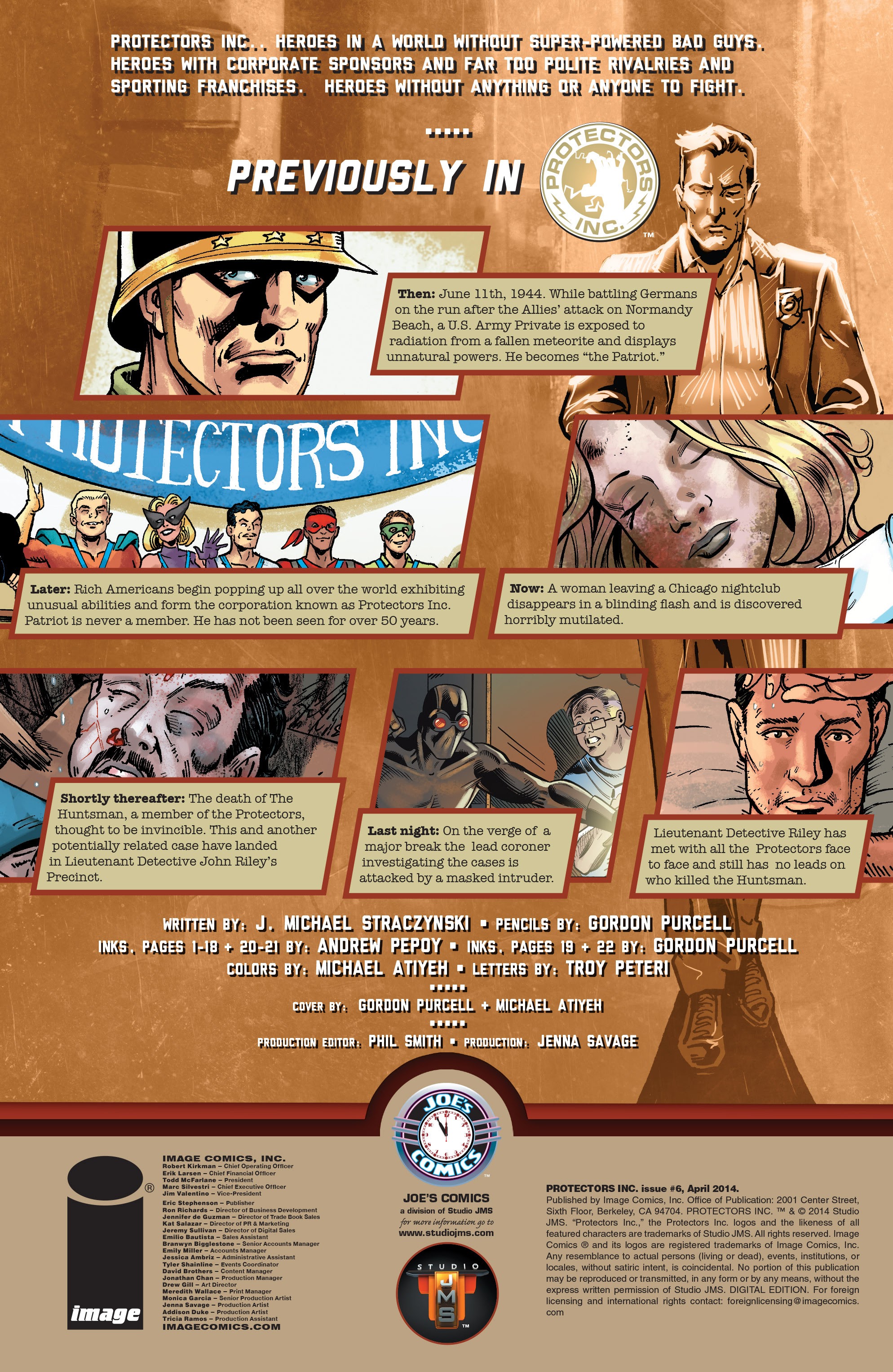 Read online Protectors, Inc. comic -  Issue #6 - 2