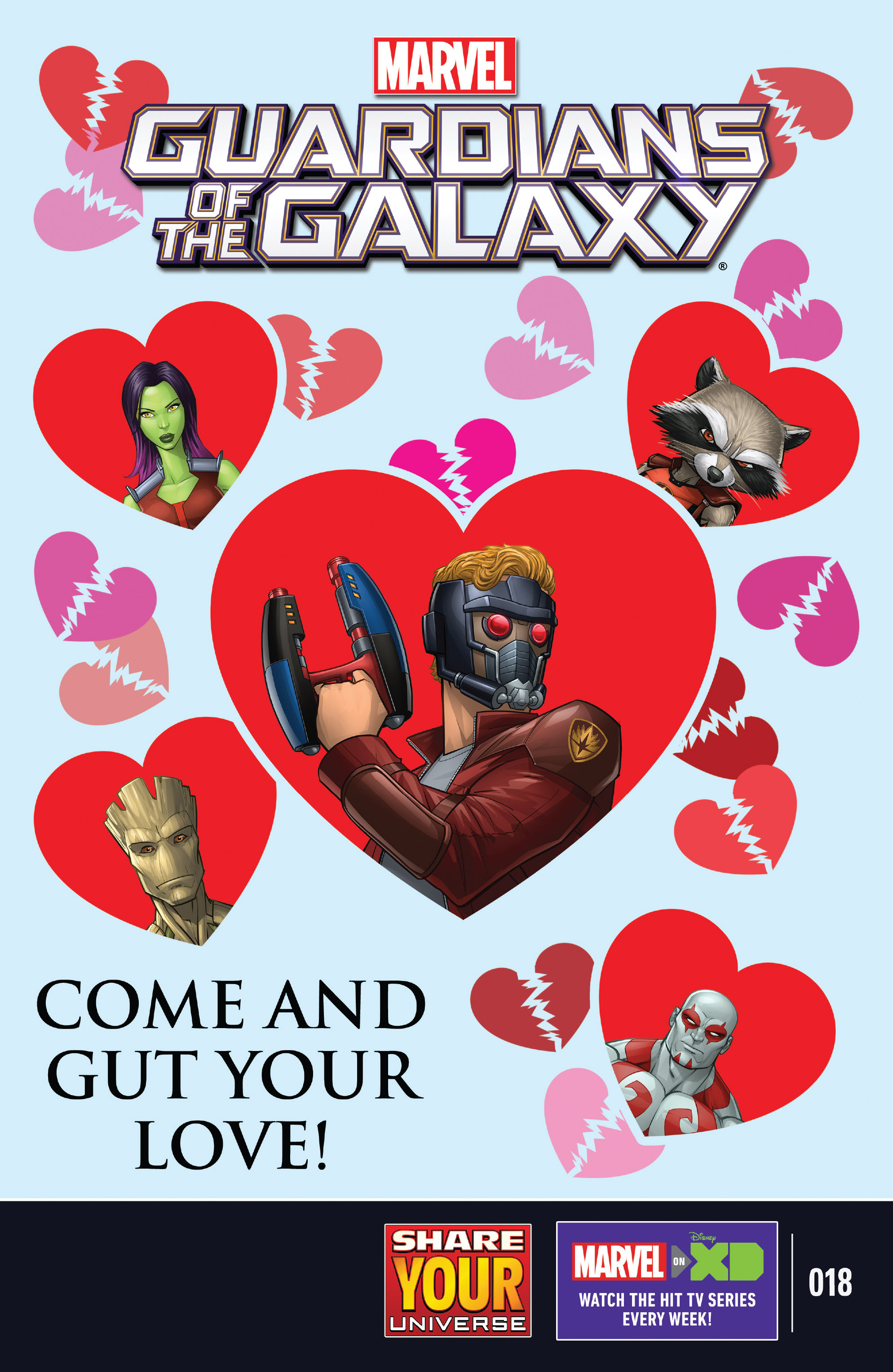 Read online Marvel Universe Guardians of the Galaxy [II] comic -  Issue #18 - 1