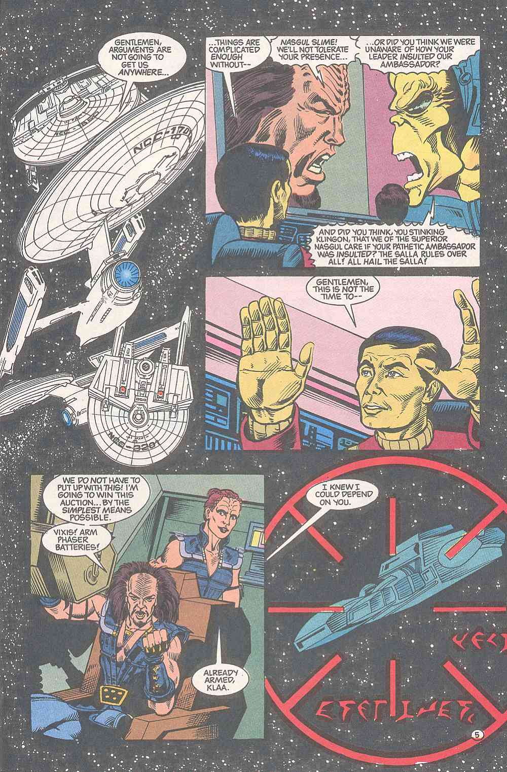 Read online Star Trek (1989) comic -  Issue #9 - 6