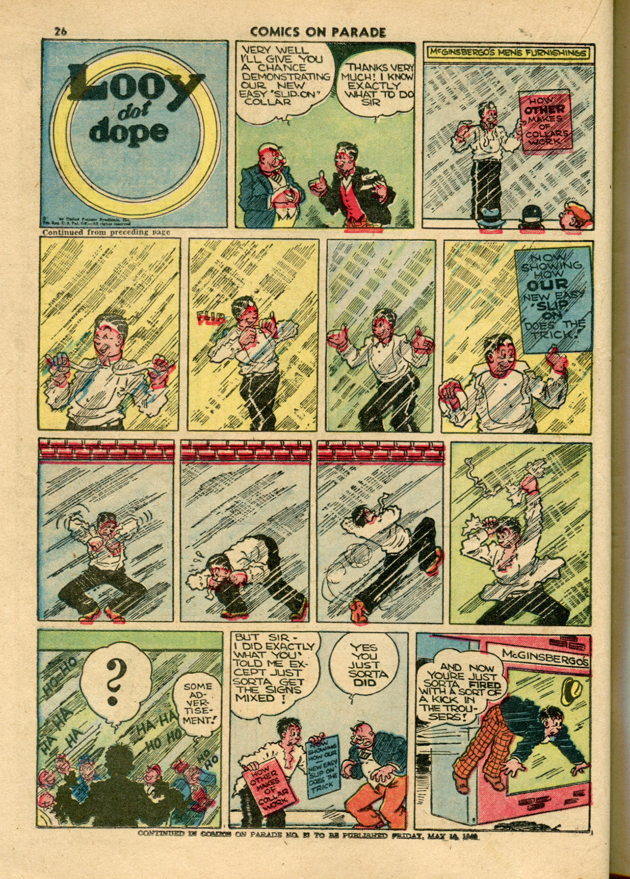 Read online Comics on Parade comic -  Issue #26 - 28