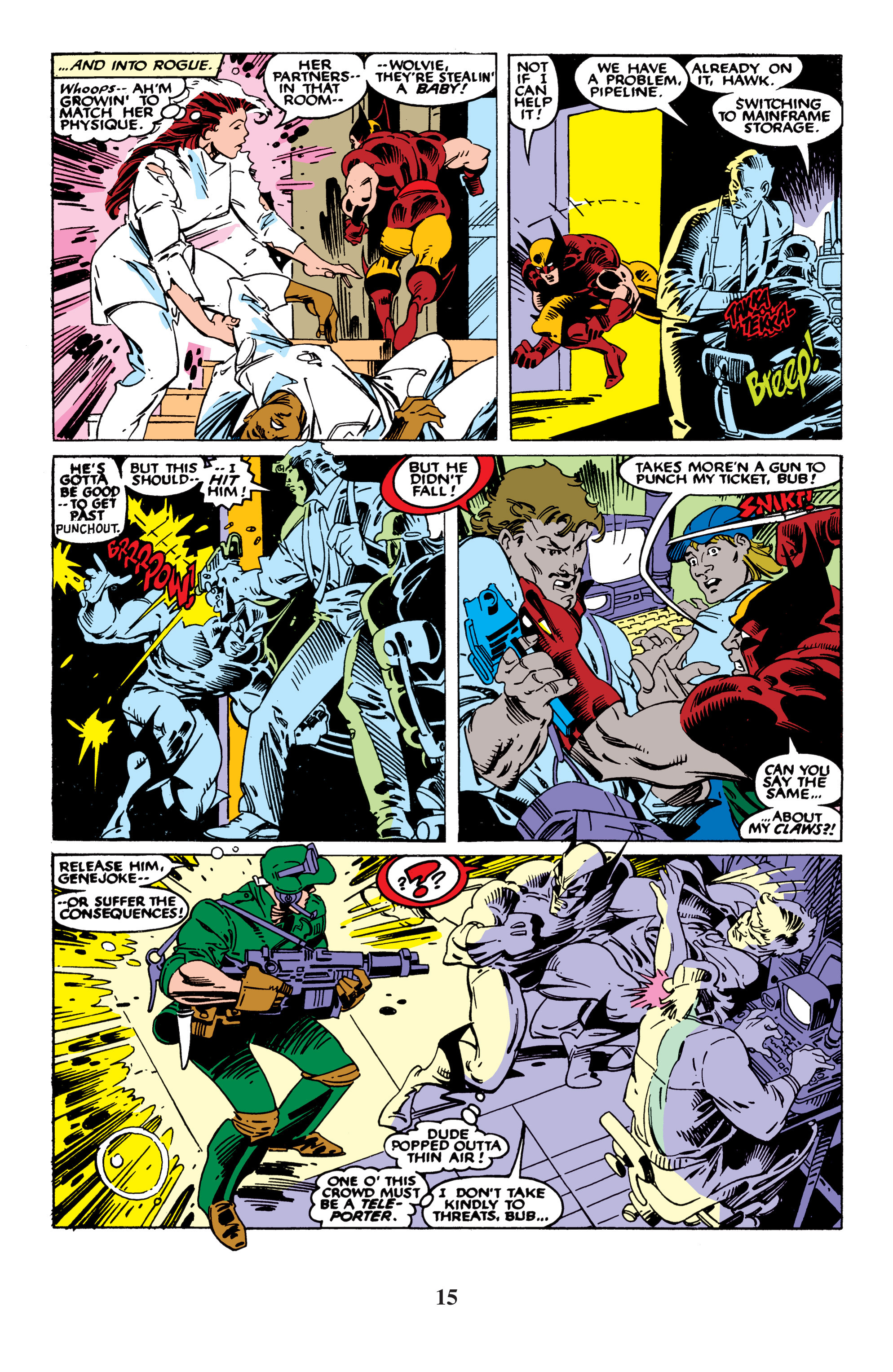 Read online Uncanny X-Men (1963) comic -  Issue #235 - 15