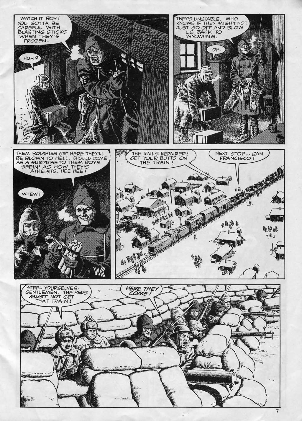 Read online Savage Tales (1985) comic -  Issue #3 - 7