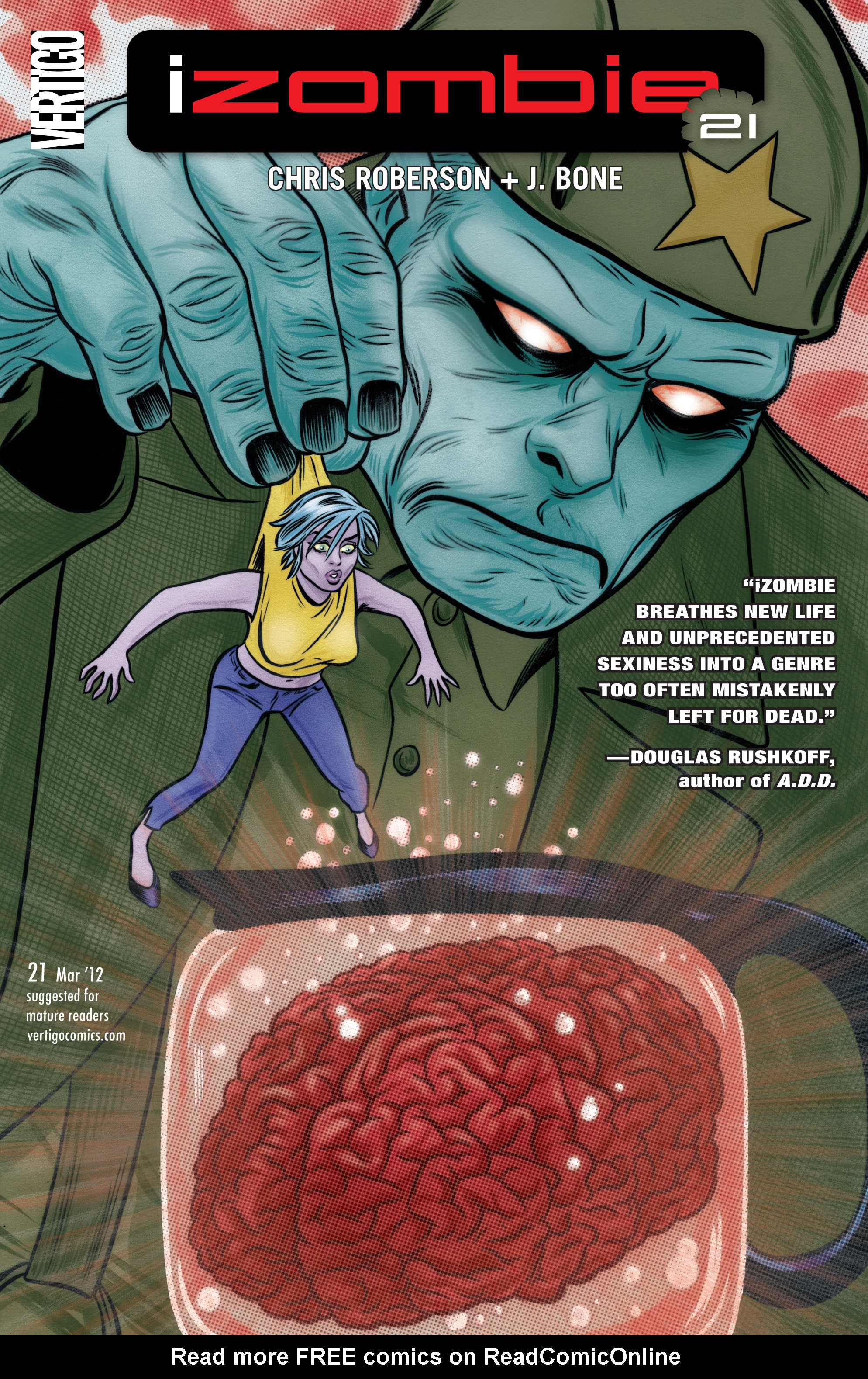 Read online iZombie comic -  Issue #21 - 1