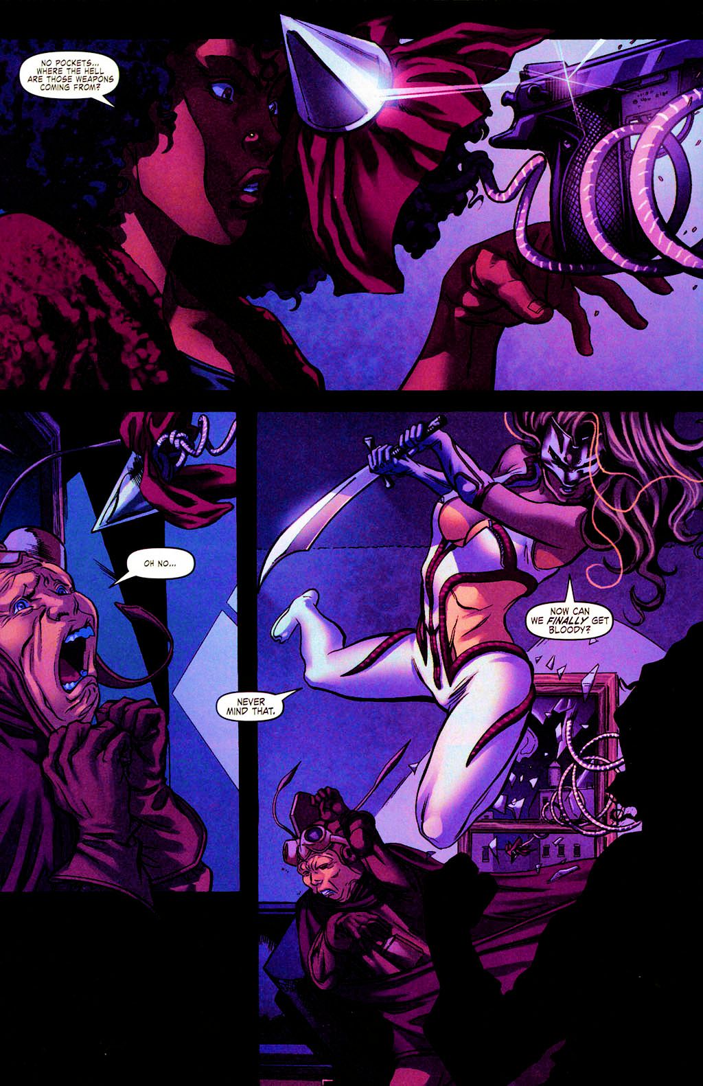 Read online Daughters of the Dragon comic -  Issue #4 - 6