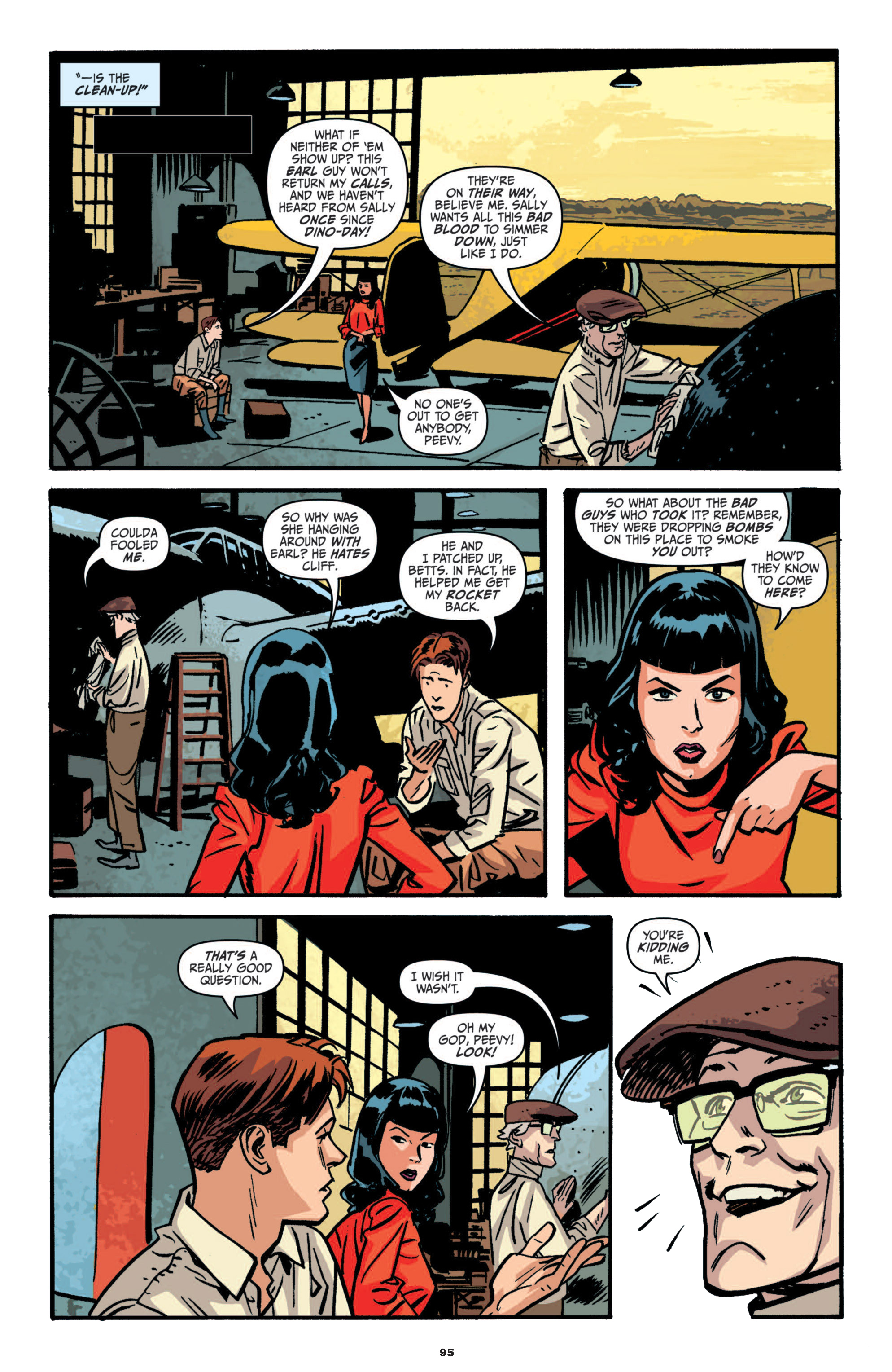 Read online The Rocketeer: Cargo of Doom comic -  Issue # TPB - 91
