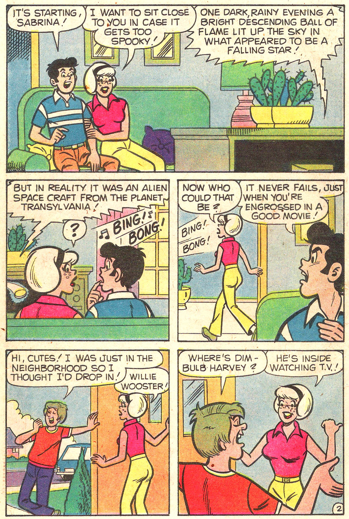 Read online Sabrina The Teenage Witch (1971) comic -  Issue #57 - 14