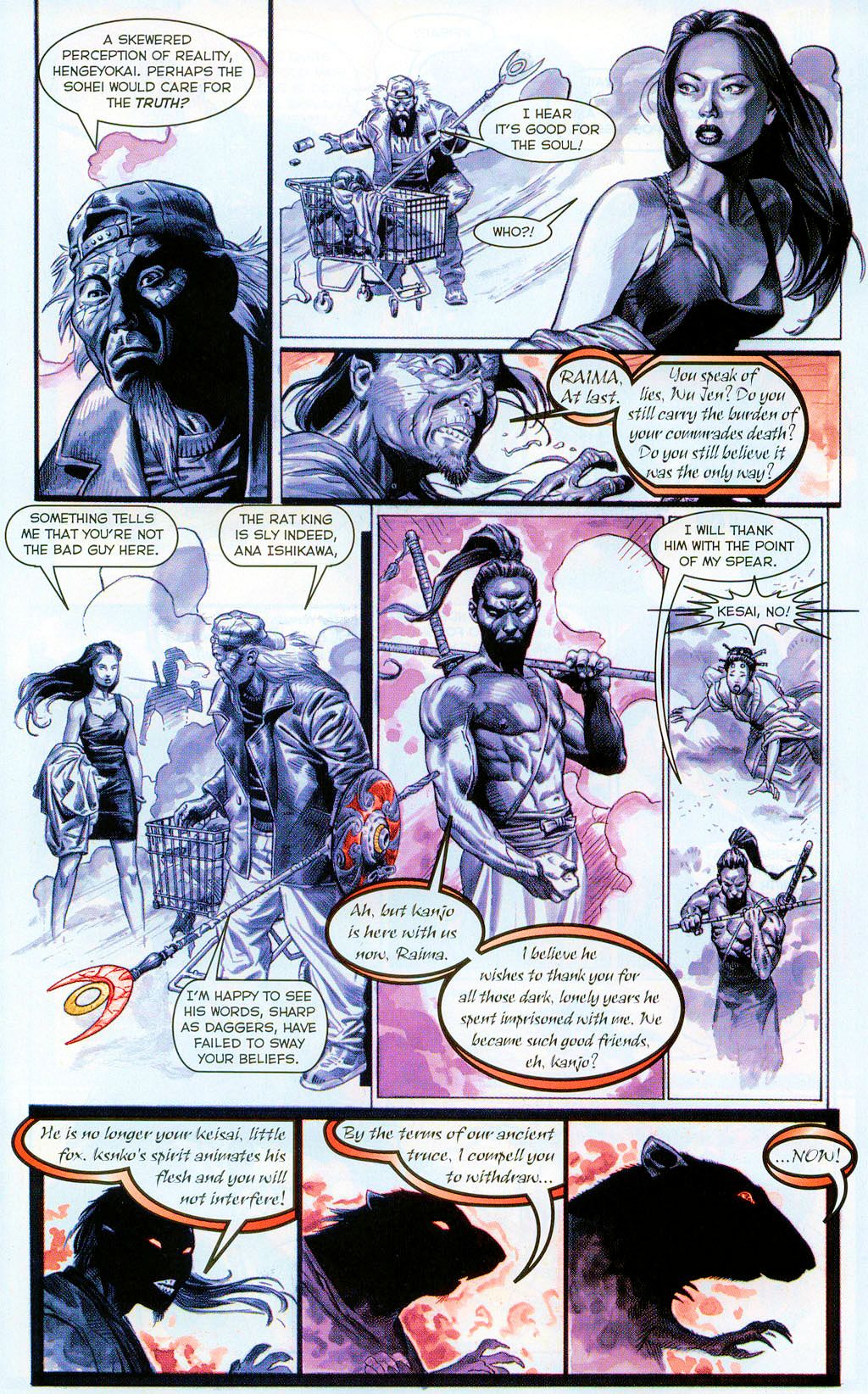 Read online Shi: Black, White & Red comic -  Issue #1 - 15