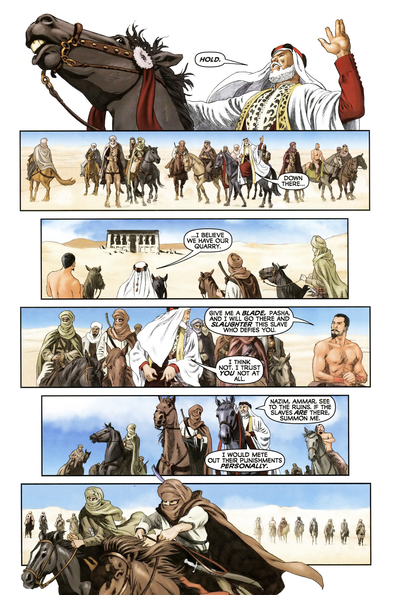 Read online Samurai: Heaven and Earth (2006) comic -  Issue #5 - 8