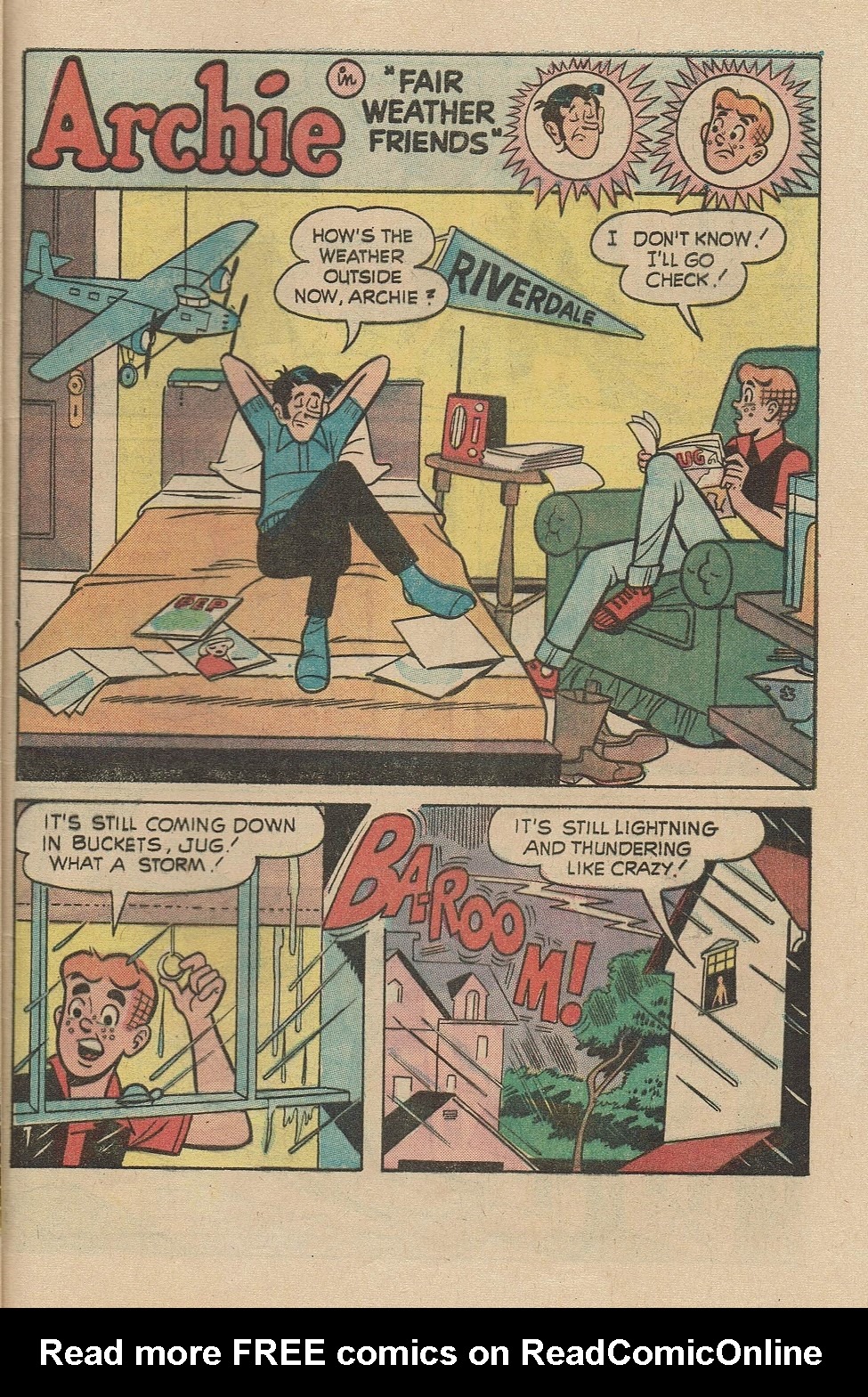 Read online Archie's TV Laugh-Out comic -  Issue #14 - 44