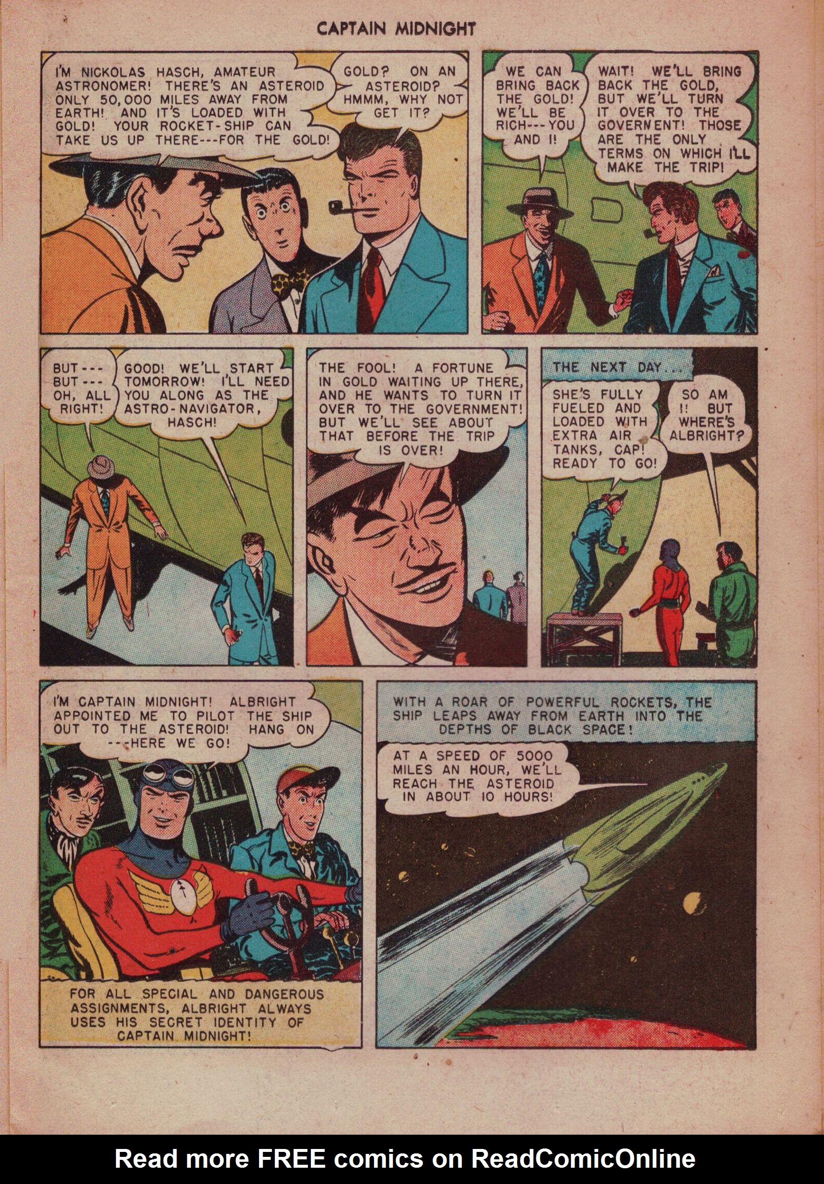 Read online Captain Midnight (1942) comic -  Issue #48 - 23