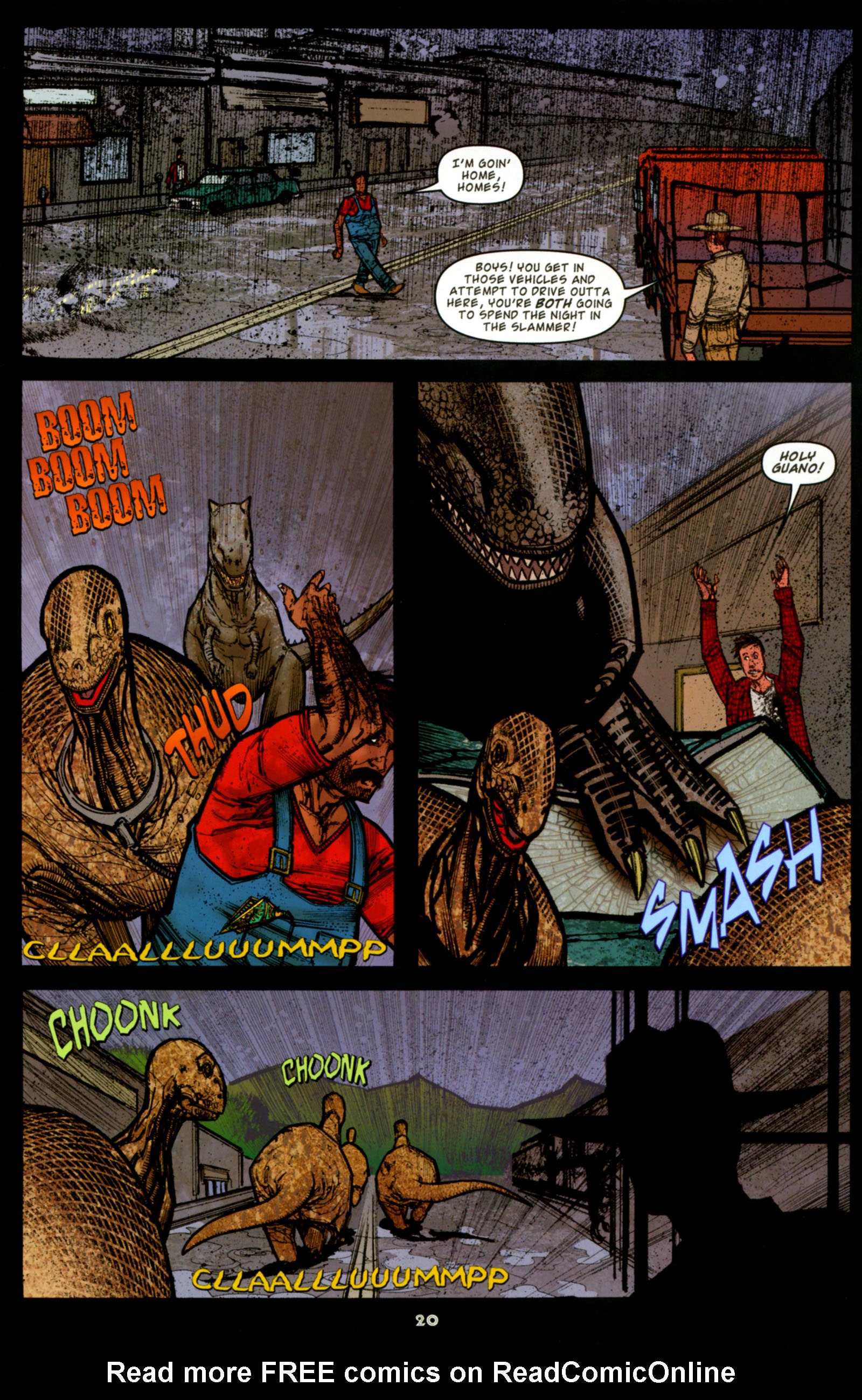 Read online Jurassic Park (2010) comic -  Issue #3 - 22