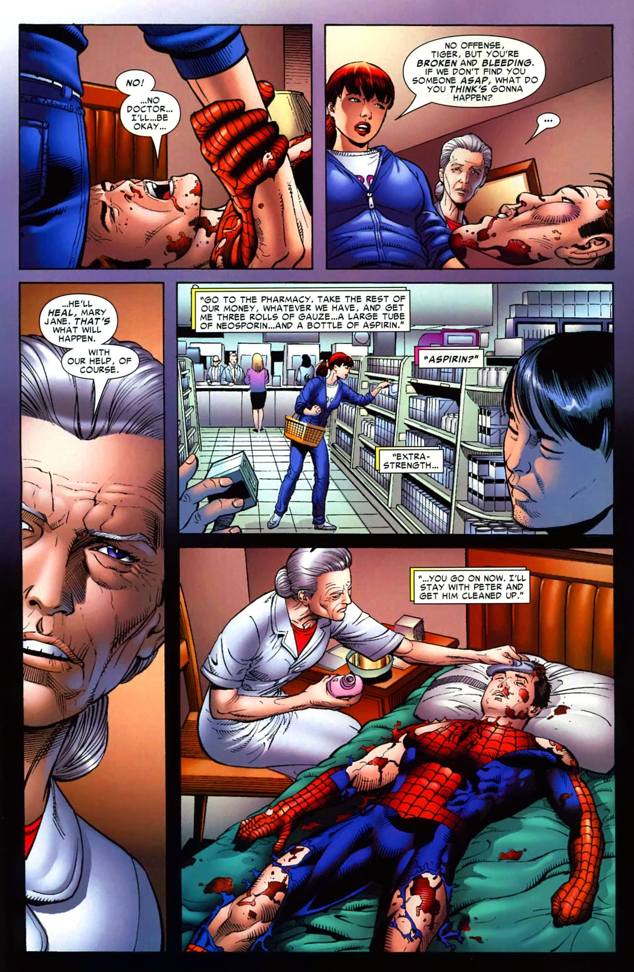 Read online The Sensational Spider-Man (2006) comic -  Issue #33 - 8