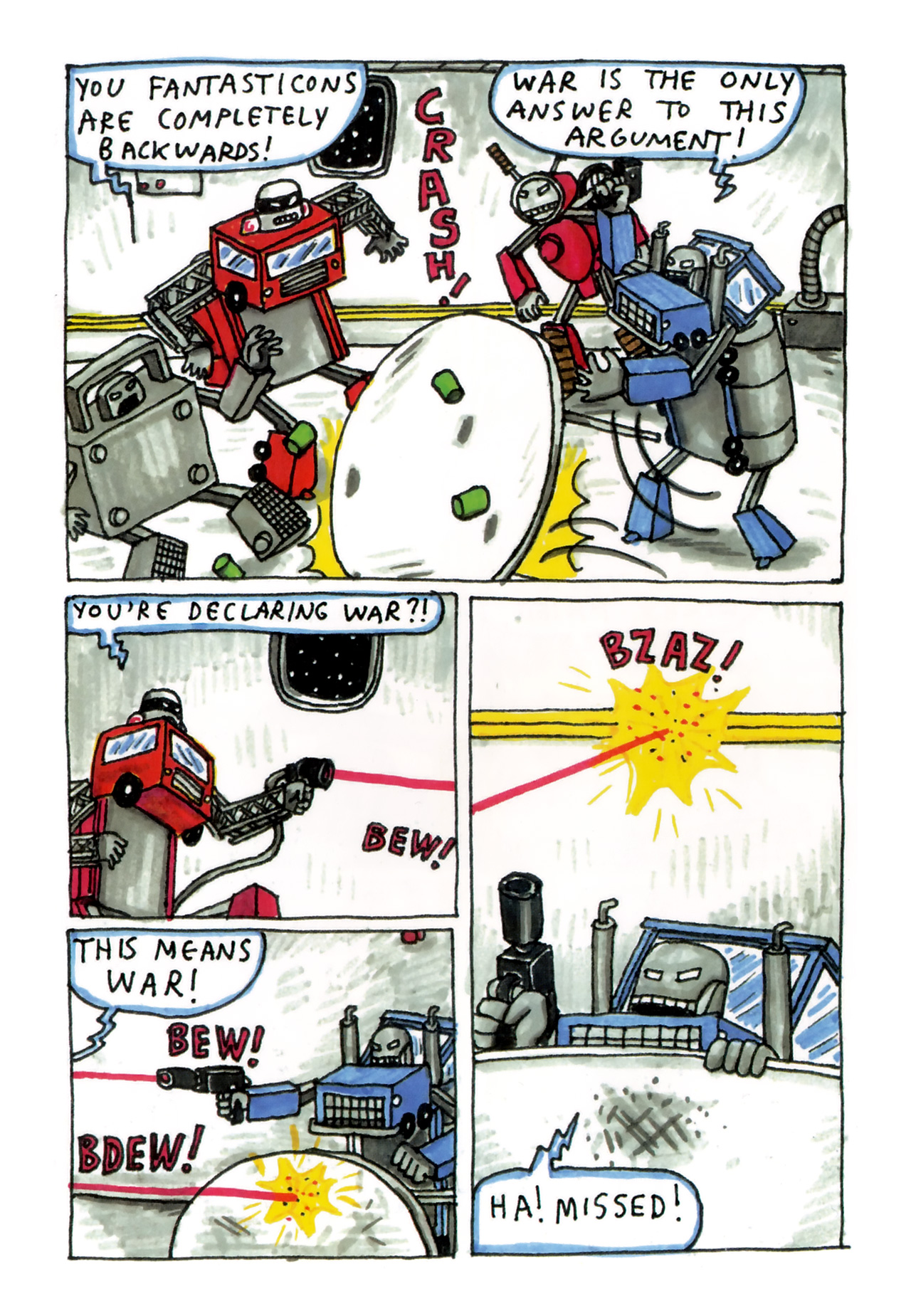 Read online Incredible Change-Bots comic -  Issue # TPB 1 - 26