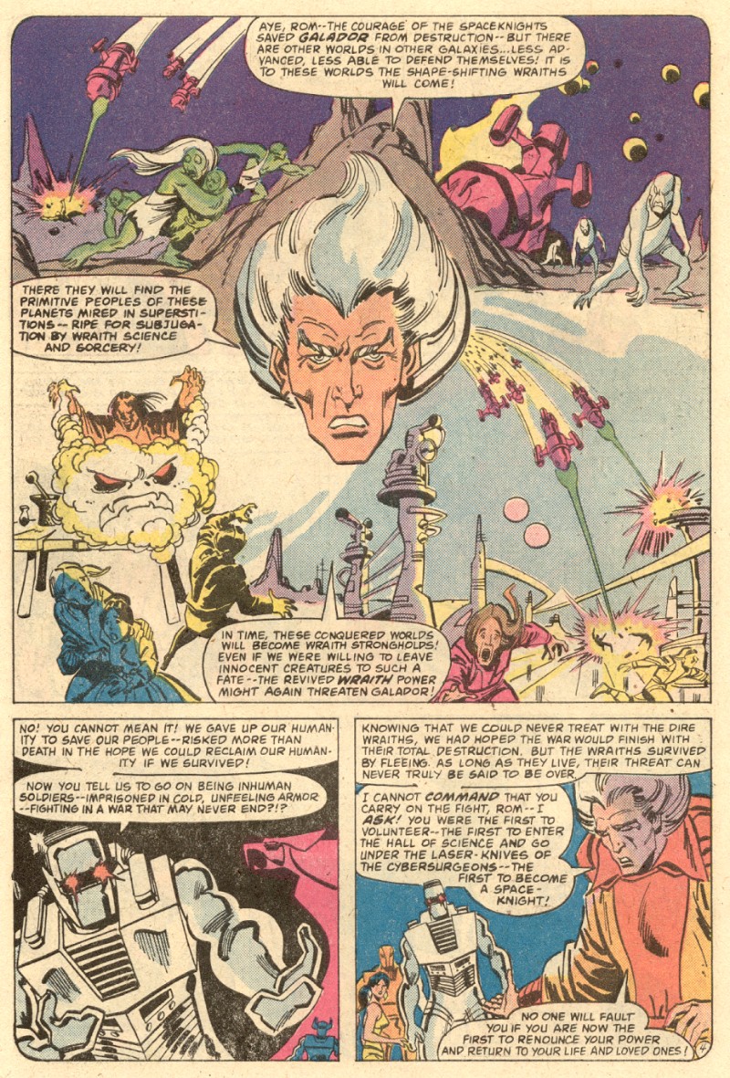 Read online ROM (1979) comic -  Issue #13 - 22