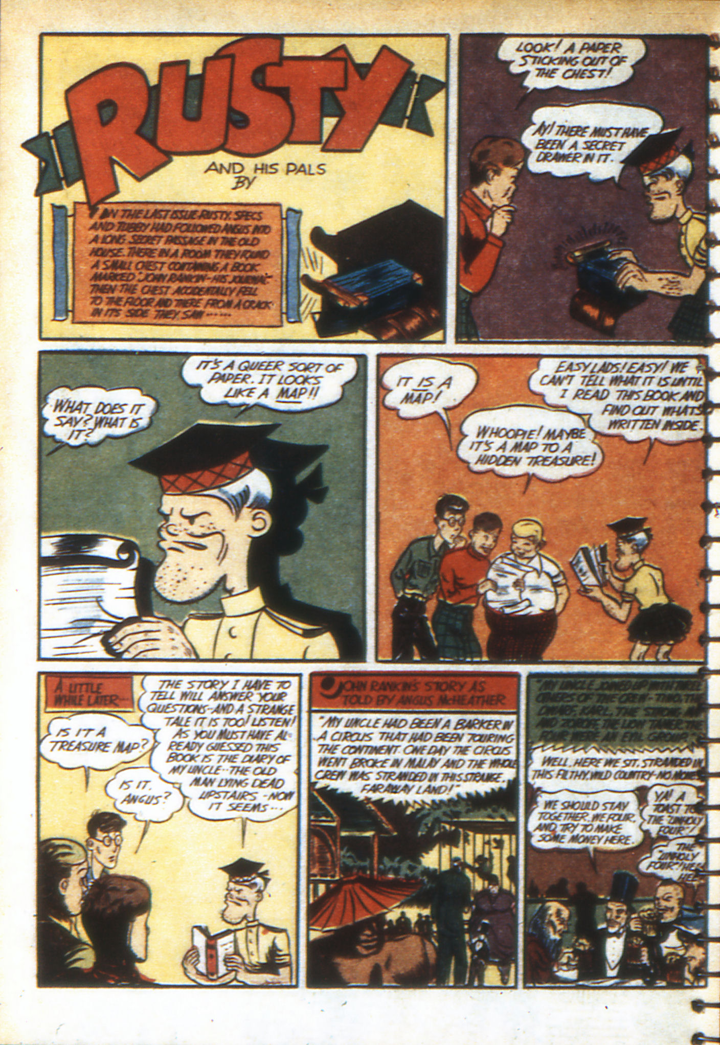 Read online Adventure Comics (1938) comic -  Issue #49 - 50