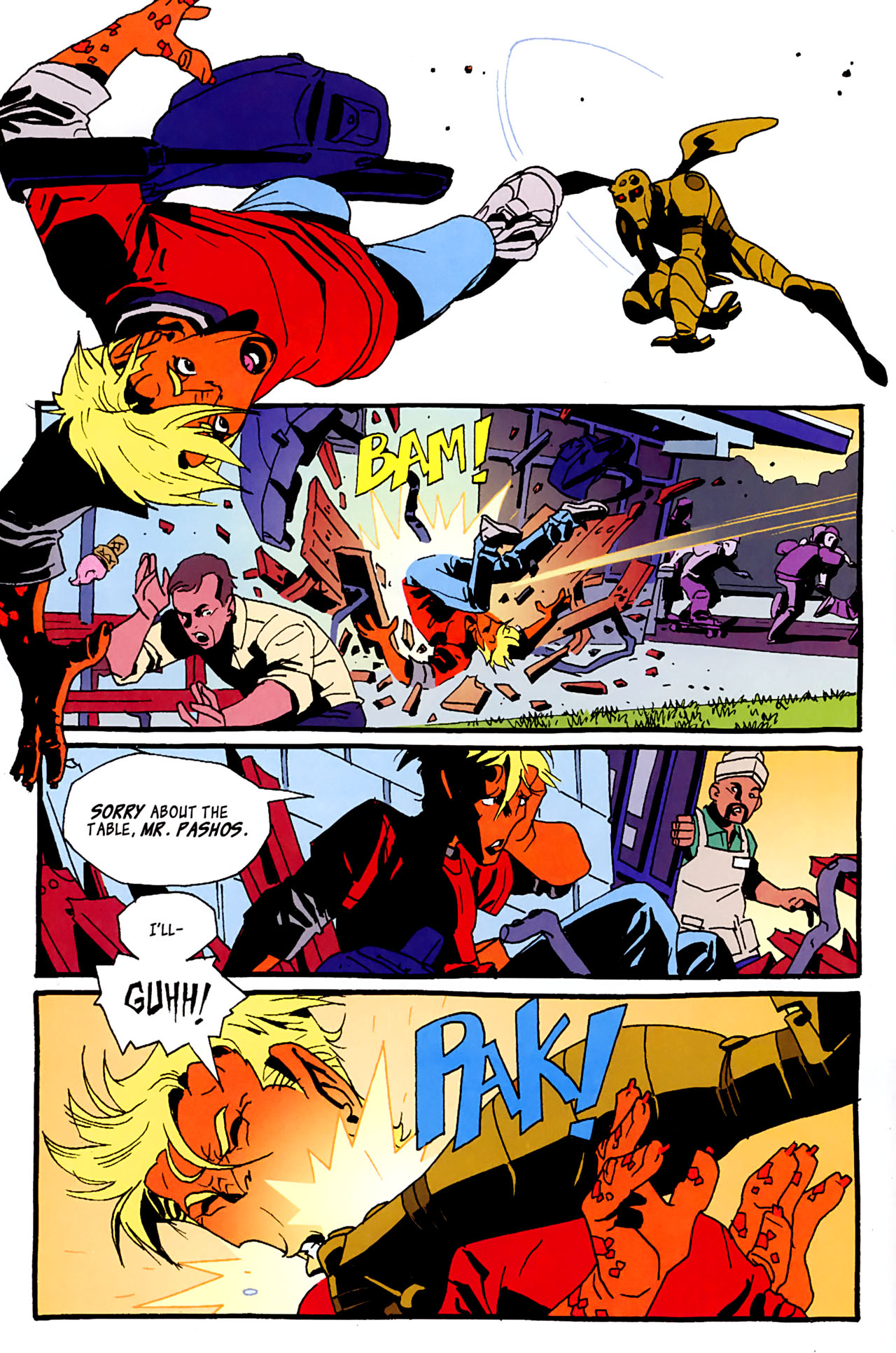 Read online FireBreather (2008) comic -  Issue #1 - 4