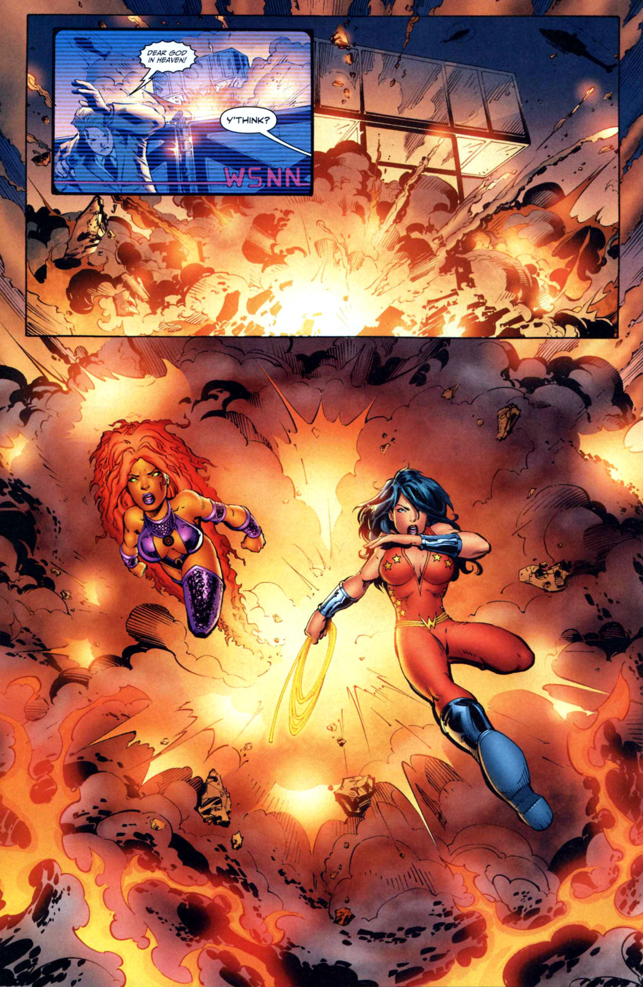 Read online DC/WS DreamWar comic -  Issue #1 - 11