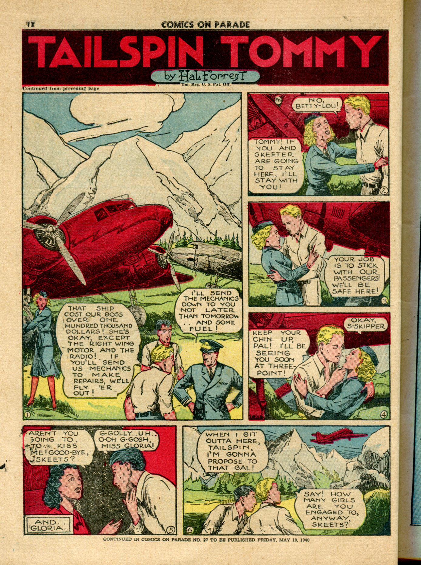 Read online Comics on Parade comic -  Issue #26 - 14