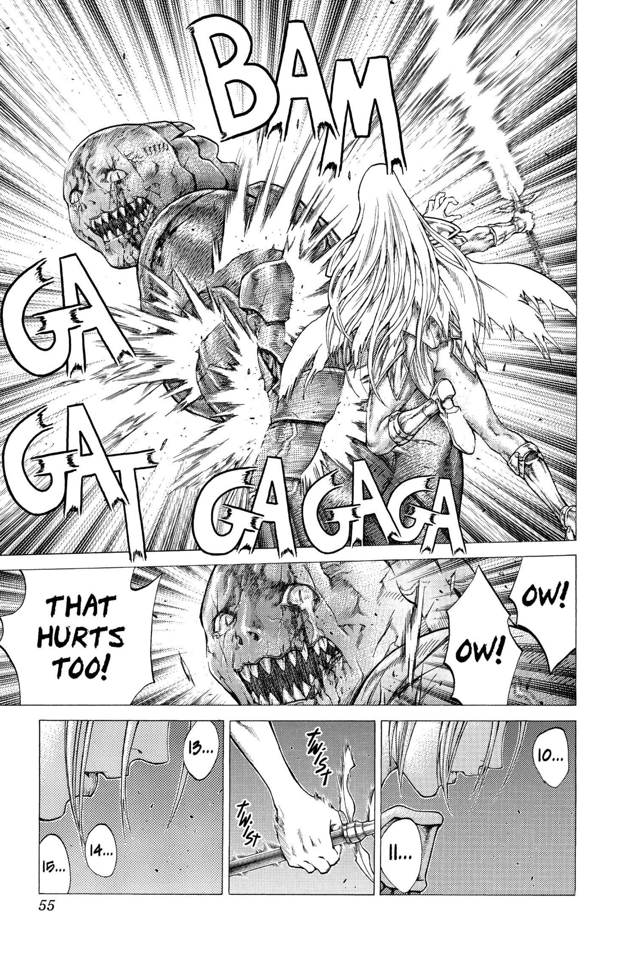 Read online Claymore comic -  Issue #9 - 53