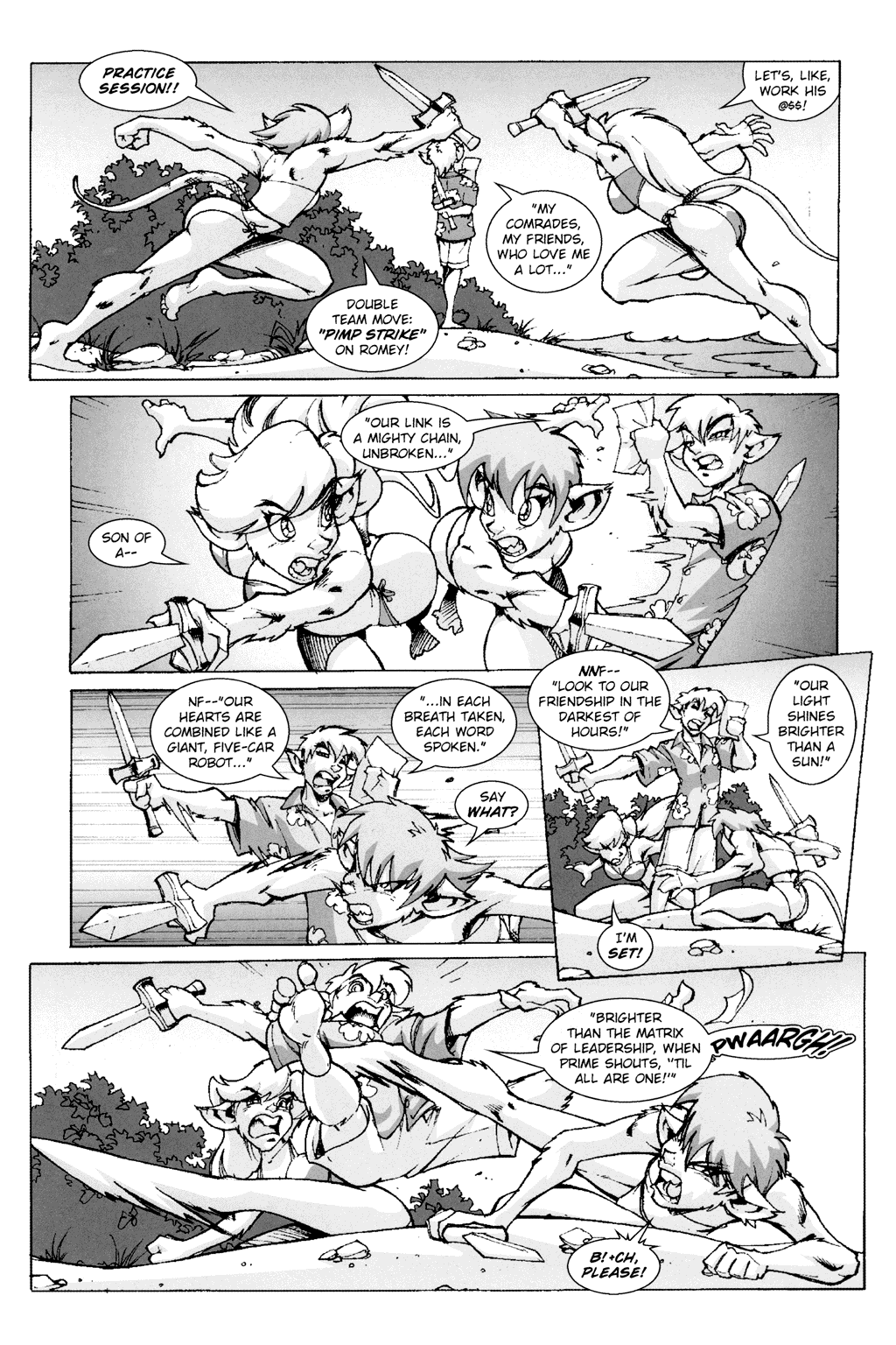 Read online Gold Digger: Throne of Shadows comic -  Issue #1 - 17