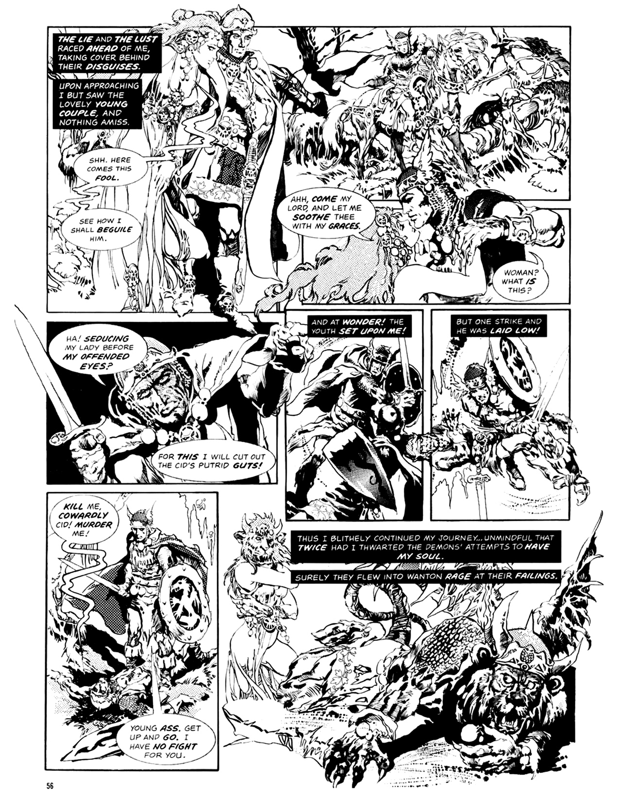 Read online Eerie Presents El Cid comic -  Issue # TPB - 57