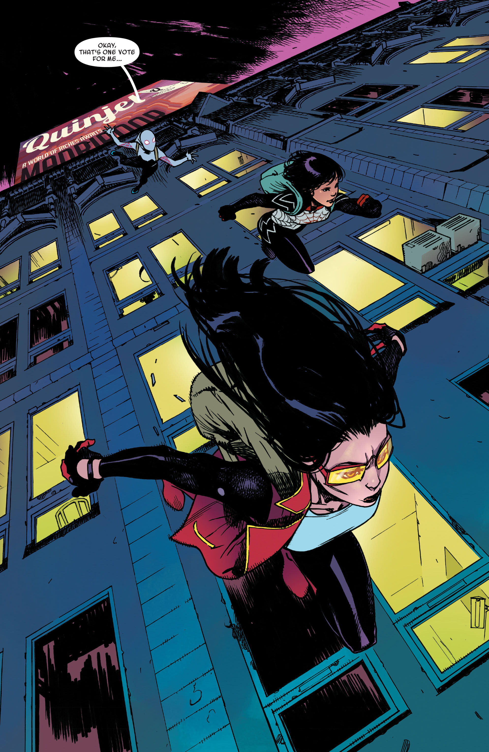 Read online Silk: Out of the Spider-Verse comic -  Issue # TPB 2 (Part 2) - 56