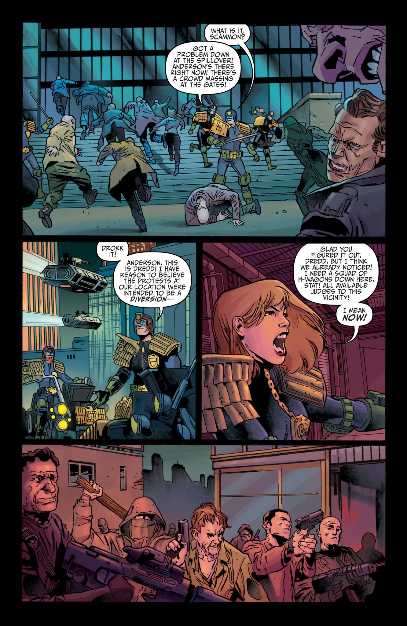 Read online Judge Dredd: Toxic comic -  Issue #1 - 20