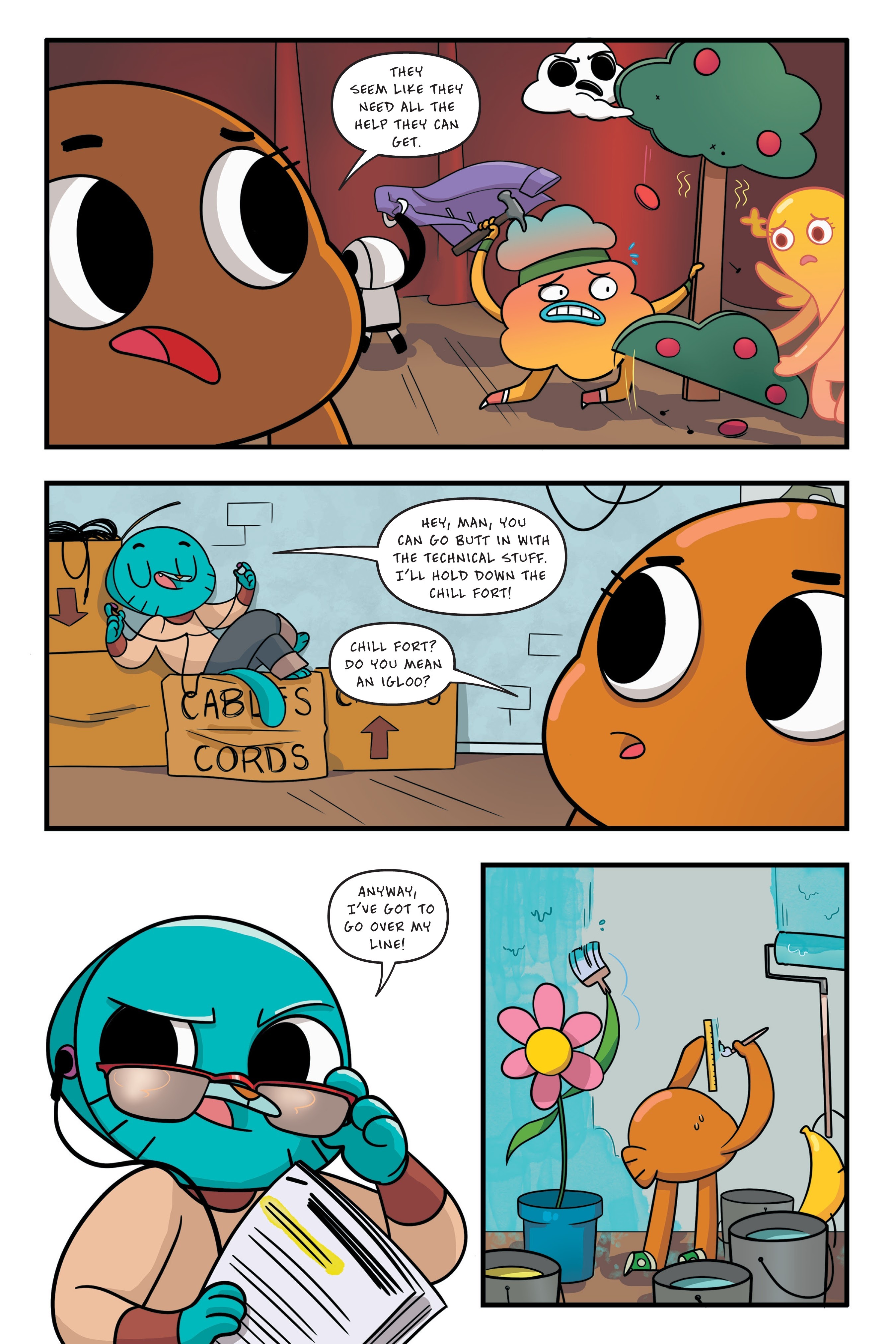 Read online The Amazing World of Gumball: Midsummer Nightmare comic -  Issue # TPB - 53