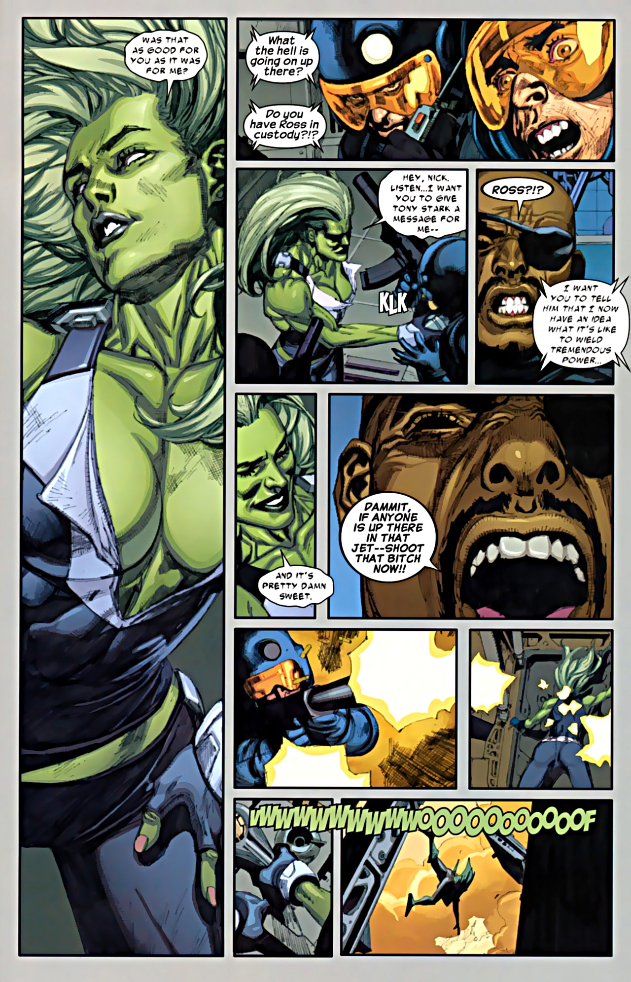 Read online Ultimate Wolverine vs. Hulk comic -  Issue #4 - 21