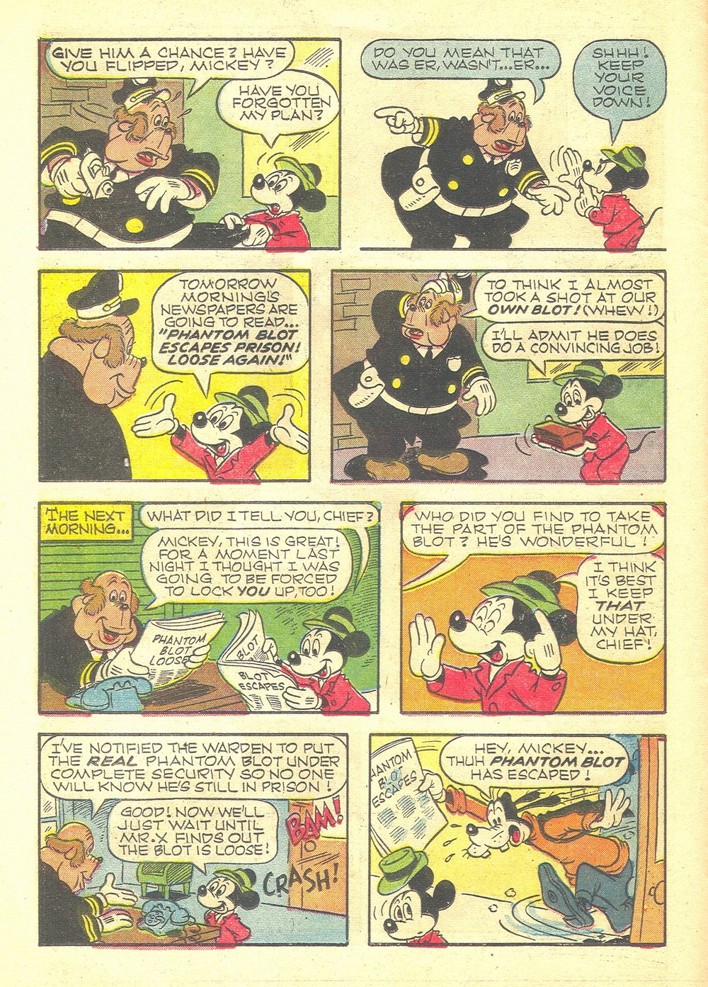 Read online Walt Disney's The Phantom Blot comic -  Issue #1 - 12