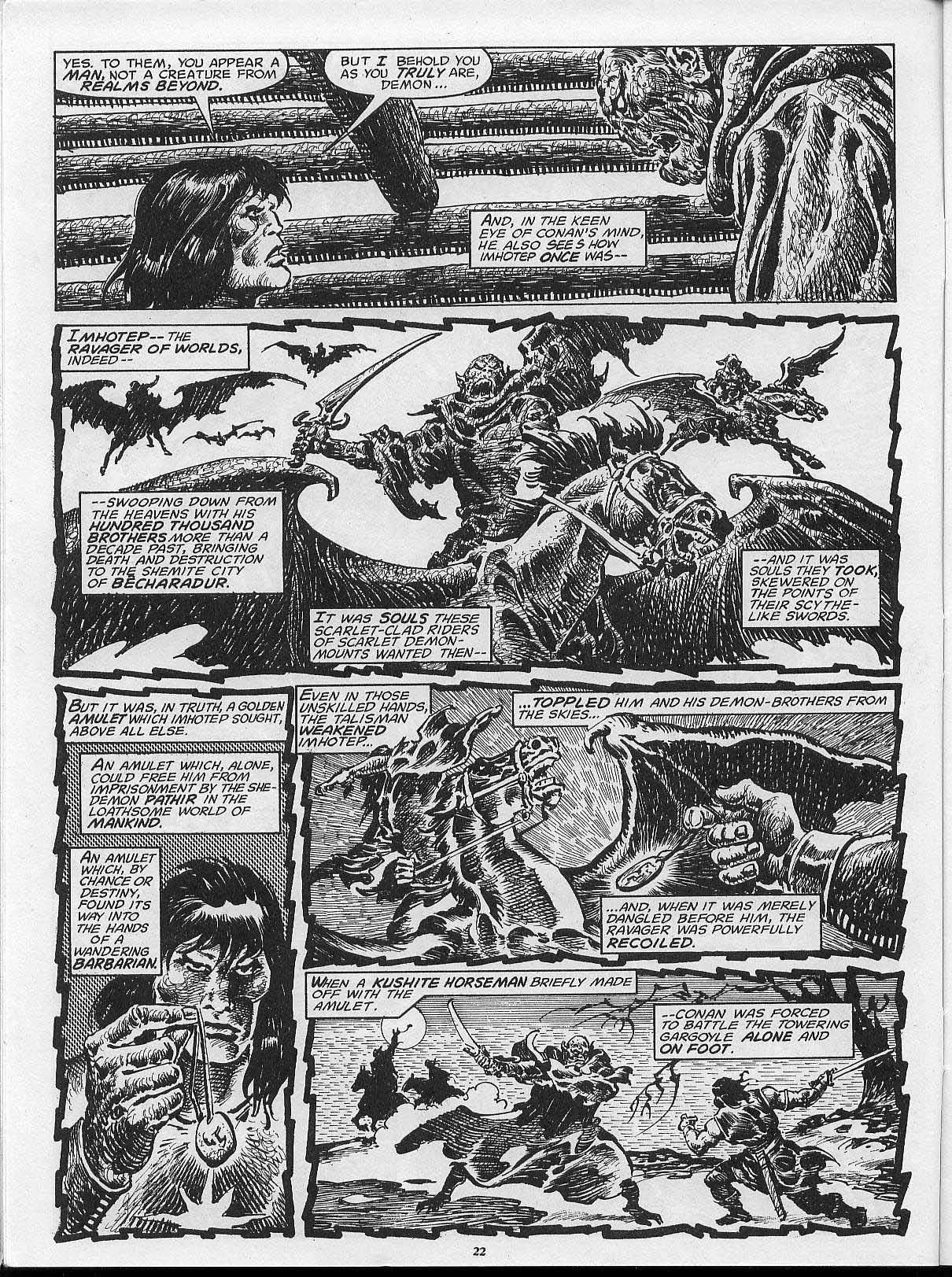 Read online The Savage Sword Of Conan comic -  Issue #202 - 24