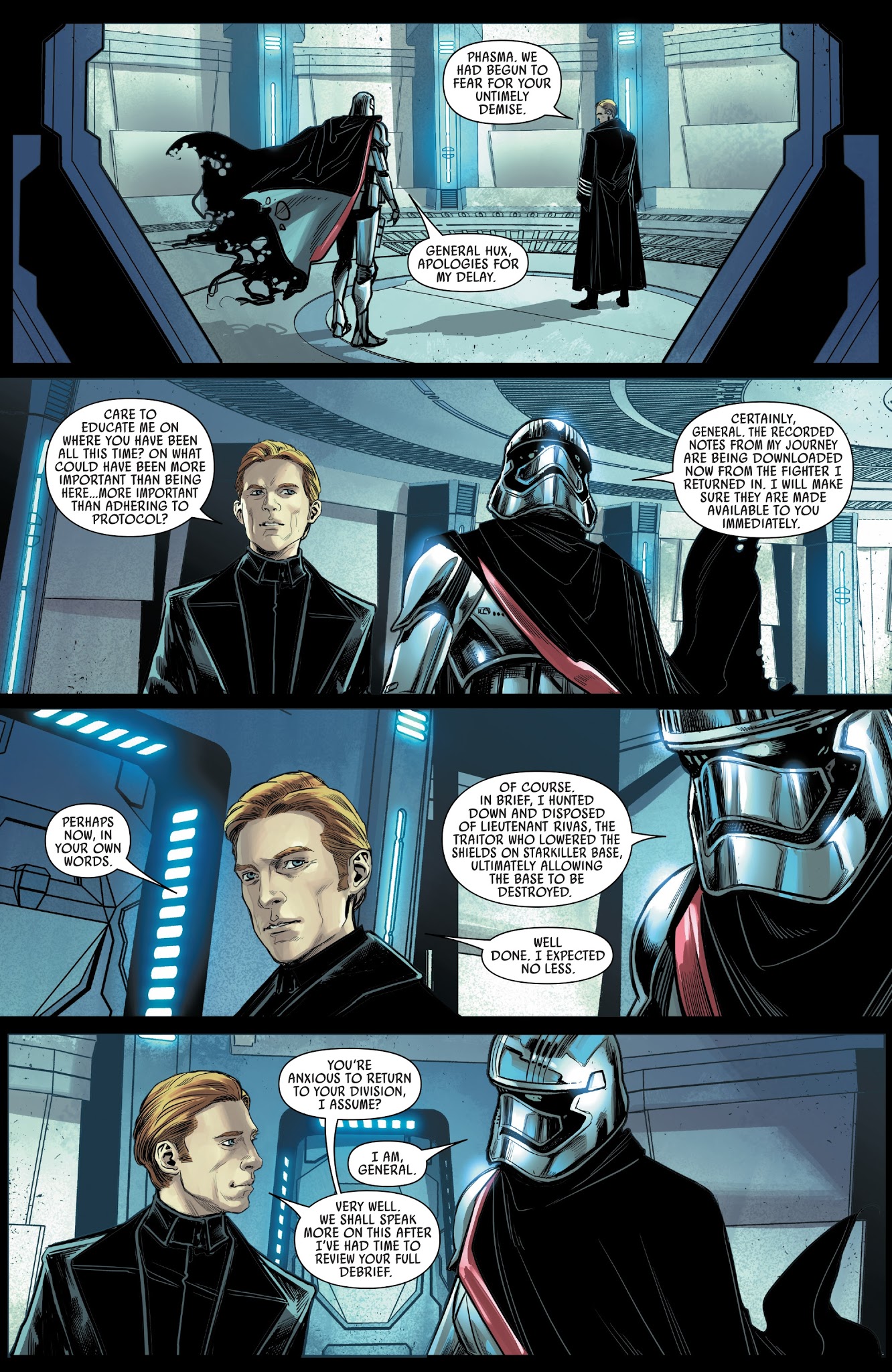 Read online Journey to Star Wars: The Last Jedi - Captain Phasma comic -  Issue #4 - 20