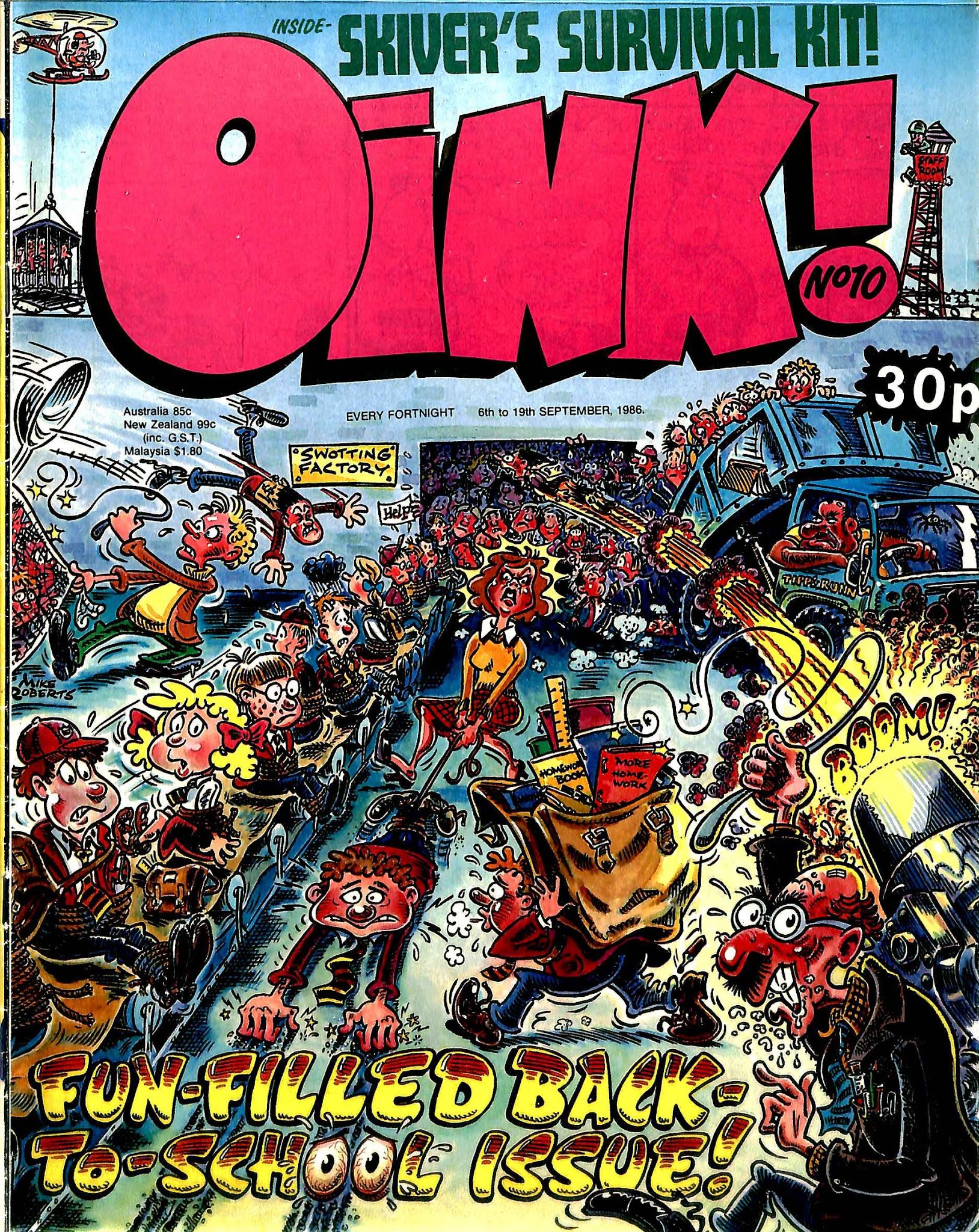 Read online Oink! comic -  Issue #10 - 1