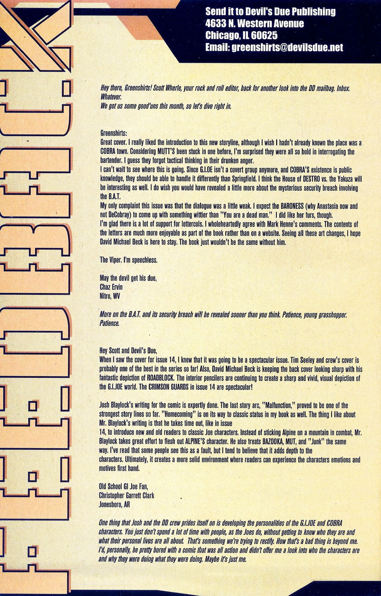Read online G.I. Joe (2001) comic -  Issue #16 - 26