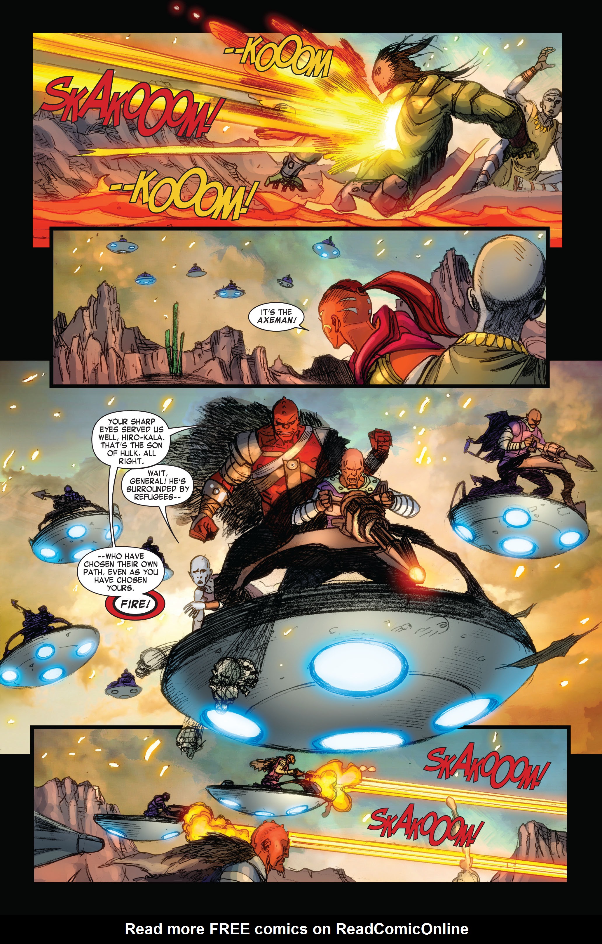 Read online Skaar: Son of Hulk comic -  Issue #6 - 11