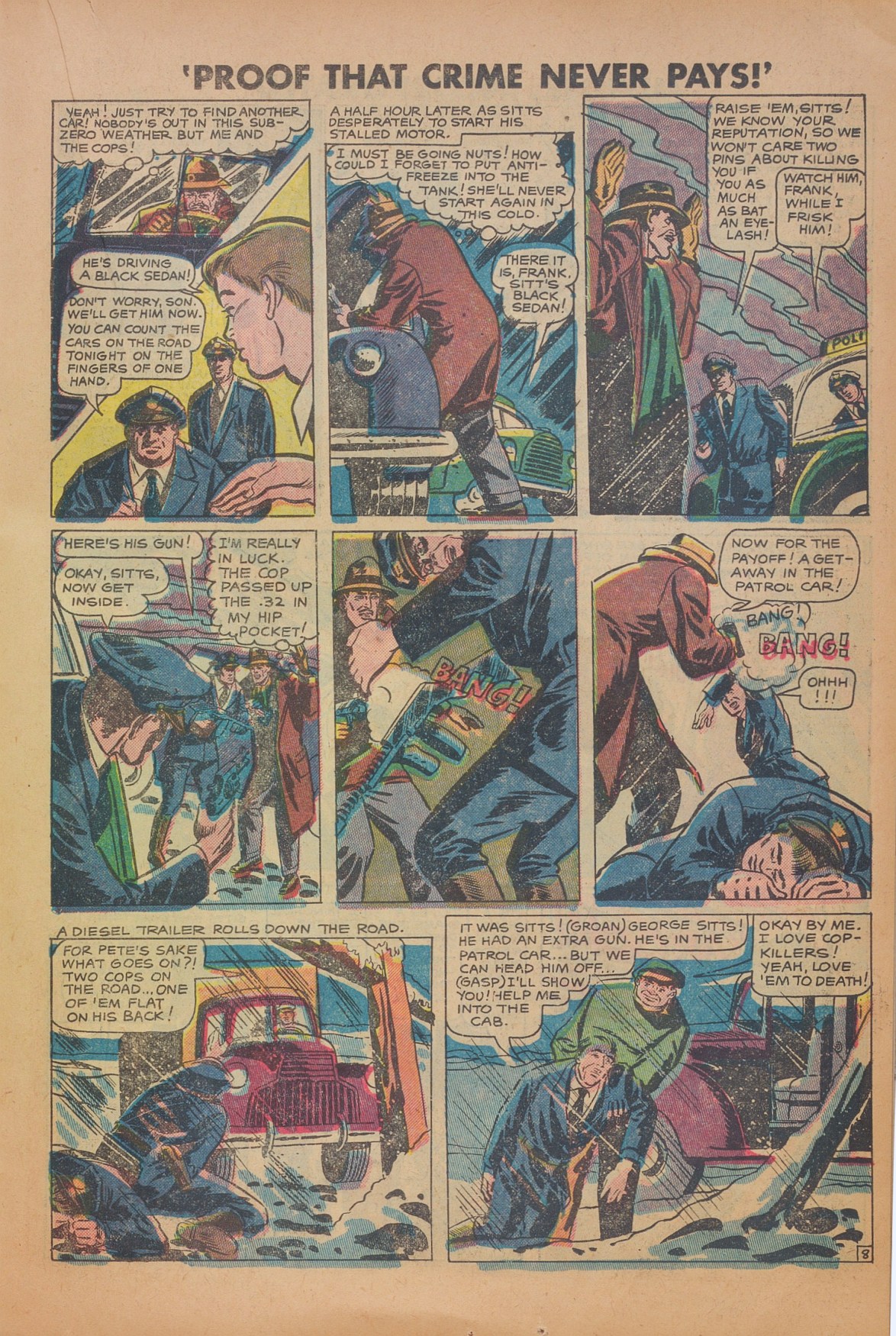 Read online Murder Incorporated (1948) comic -  Issue #11 - 19