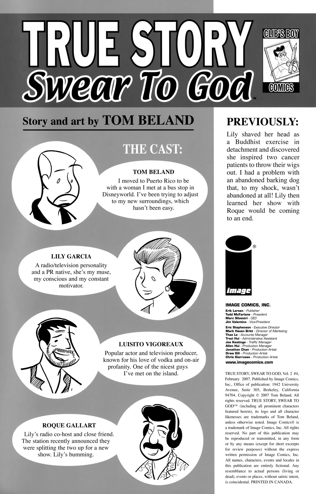 Read online True Story, Swear to God comic -  Issue #4 - 2