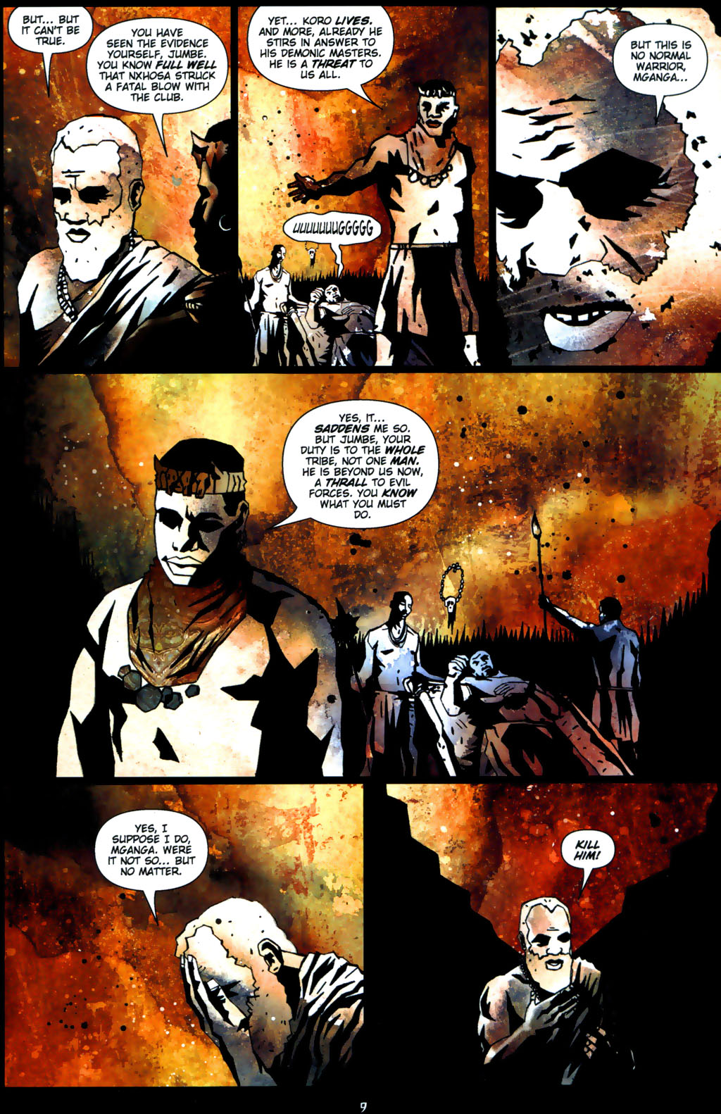 Read online Underworld: Red In Tooth And Claw comic -  Issue #2 - 11