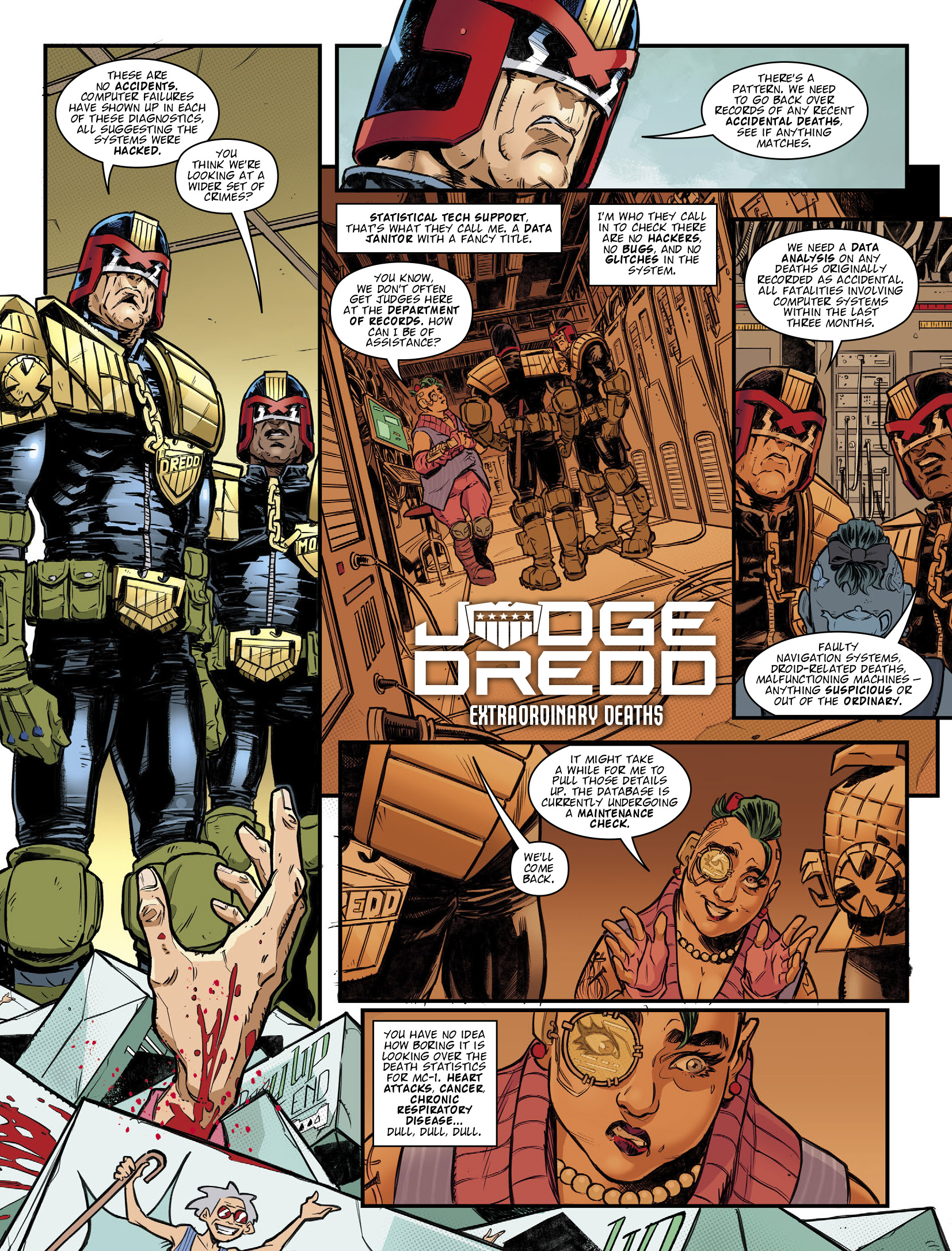Read online 2000 AD comic -  Issue #2268 - 4