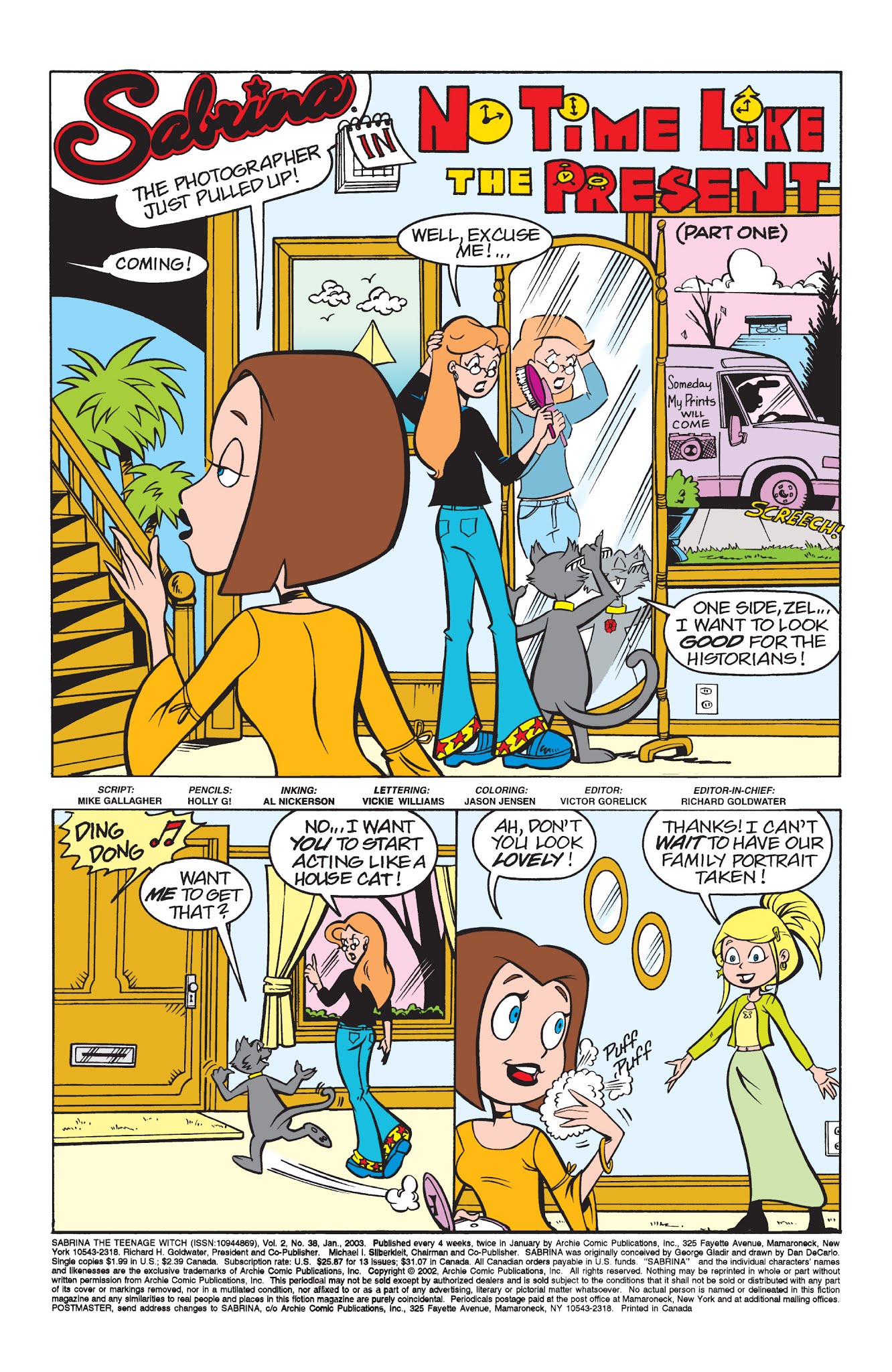 Read online Sabrina the Teenage Witch (2000) comic -  Issue #38 - 2