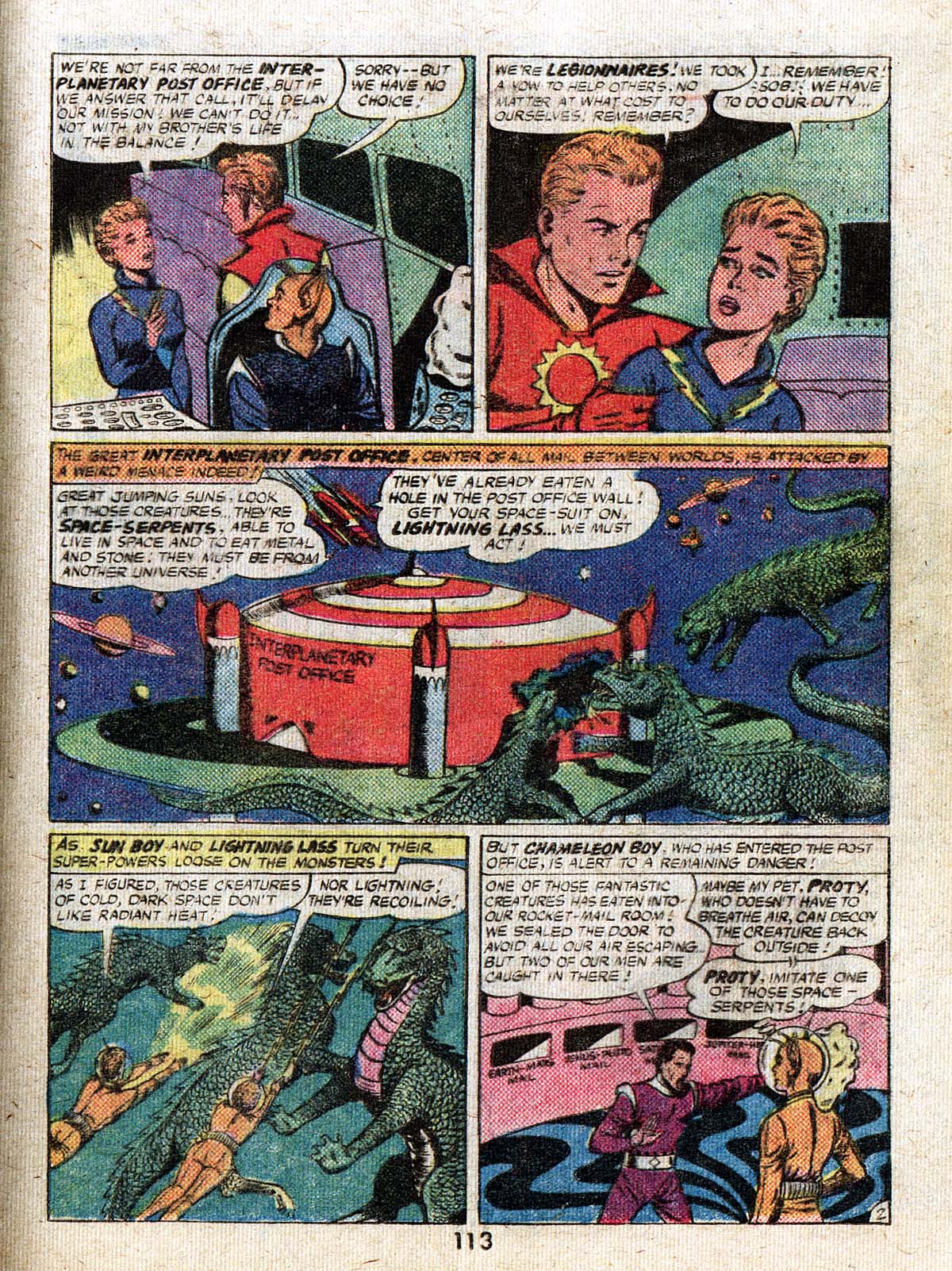 Read online Adventure Comics (1938) comic -  Issue #500 - 113