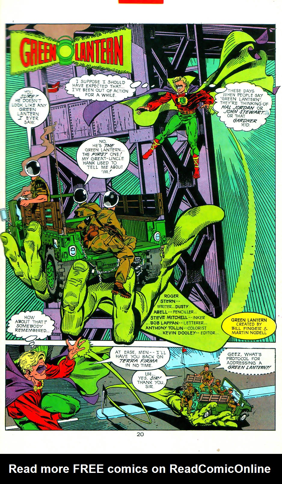 Read online Green Lantern Corps Quarterly comic -  Issue #1 - 21