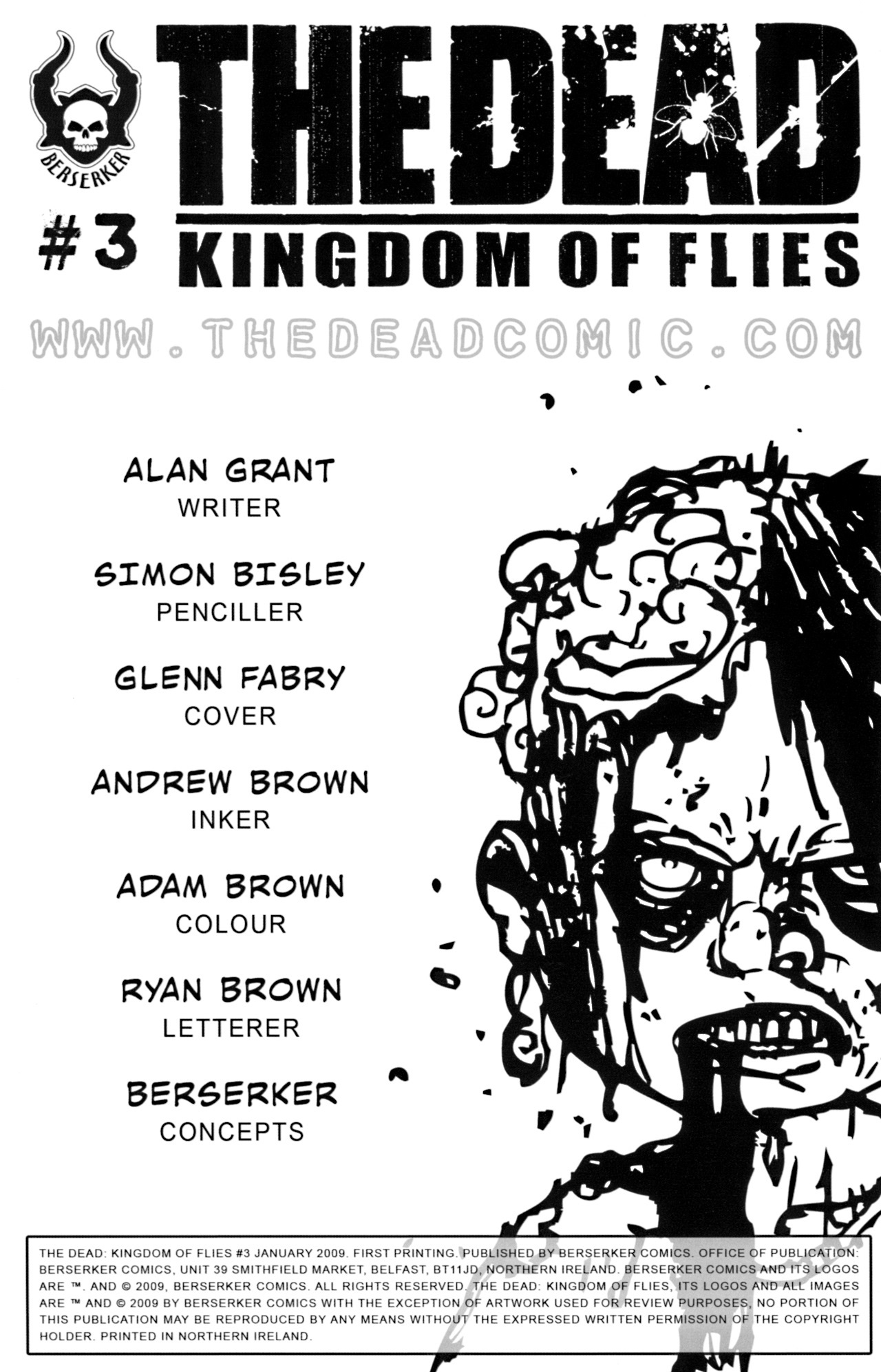 Read online The Dead: Kingdom of Flies comic -  Issue #3 - 2