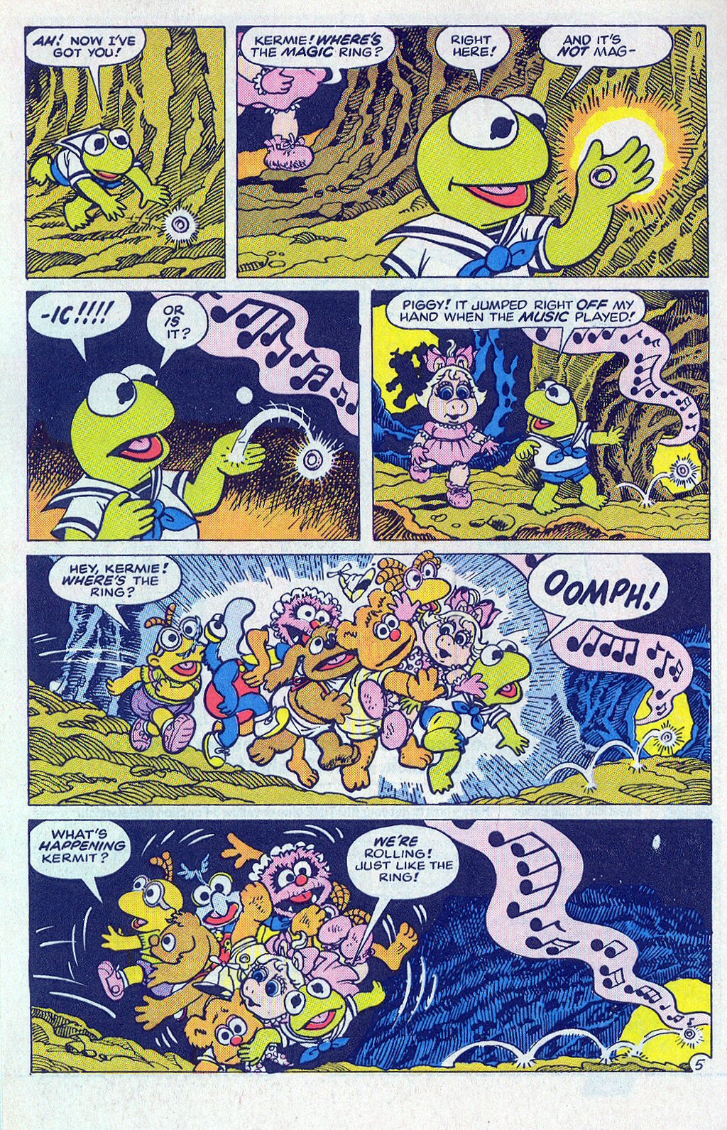 Read online Muppet Babies comic -  Issue #5 - 8