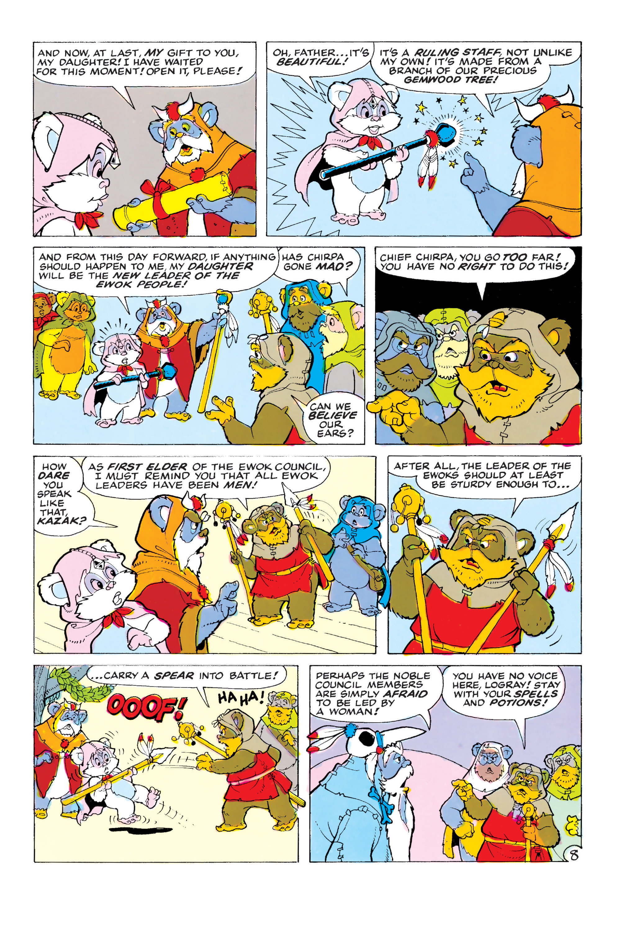 Read online Ewoks comic -  Issue #2 - 9