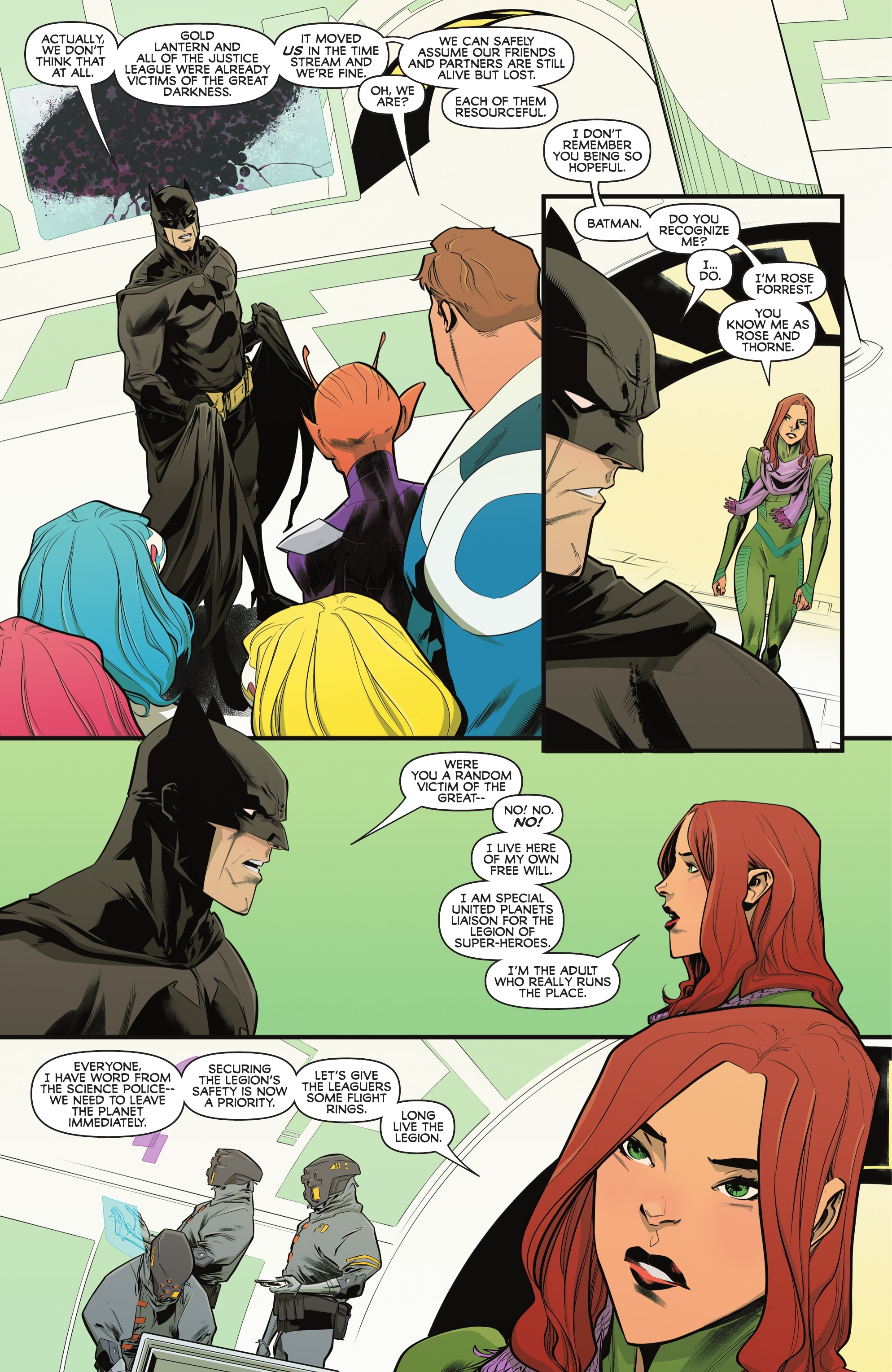 Read online Justice League vs. The Legion of Super-Heroes comic -  Issue #4 - 7